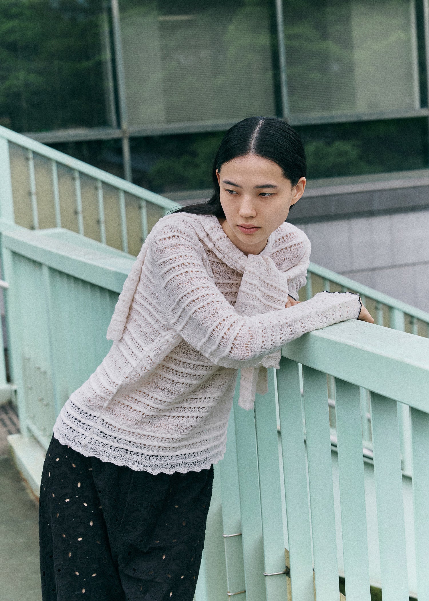 Ramon blouse – pure llama | Albicant Sweater aiayu