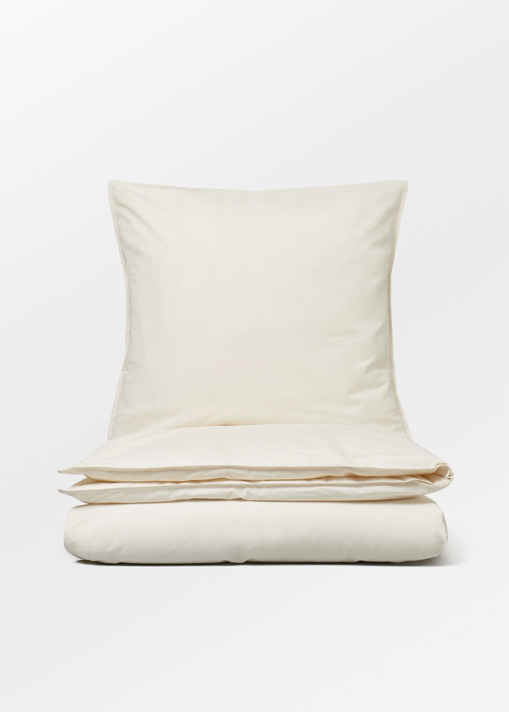 Duvet set strap 200x220 and pillow cases | Pure Ecru Bedding aiayu