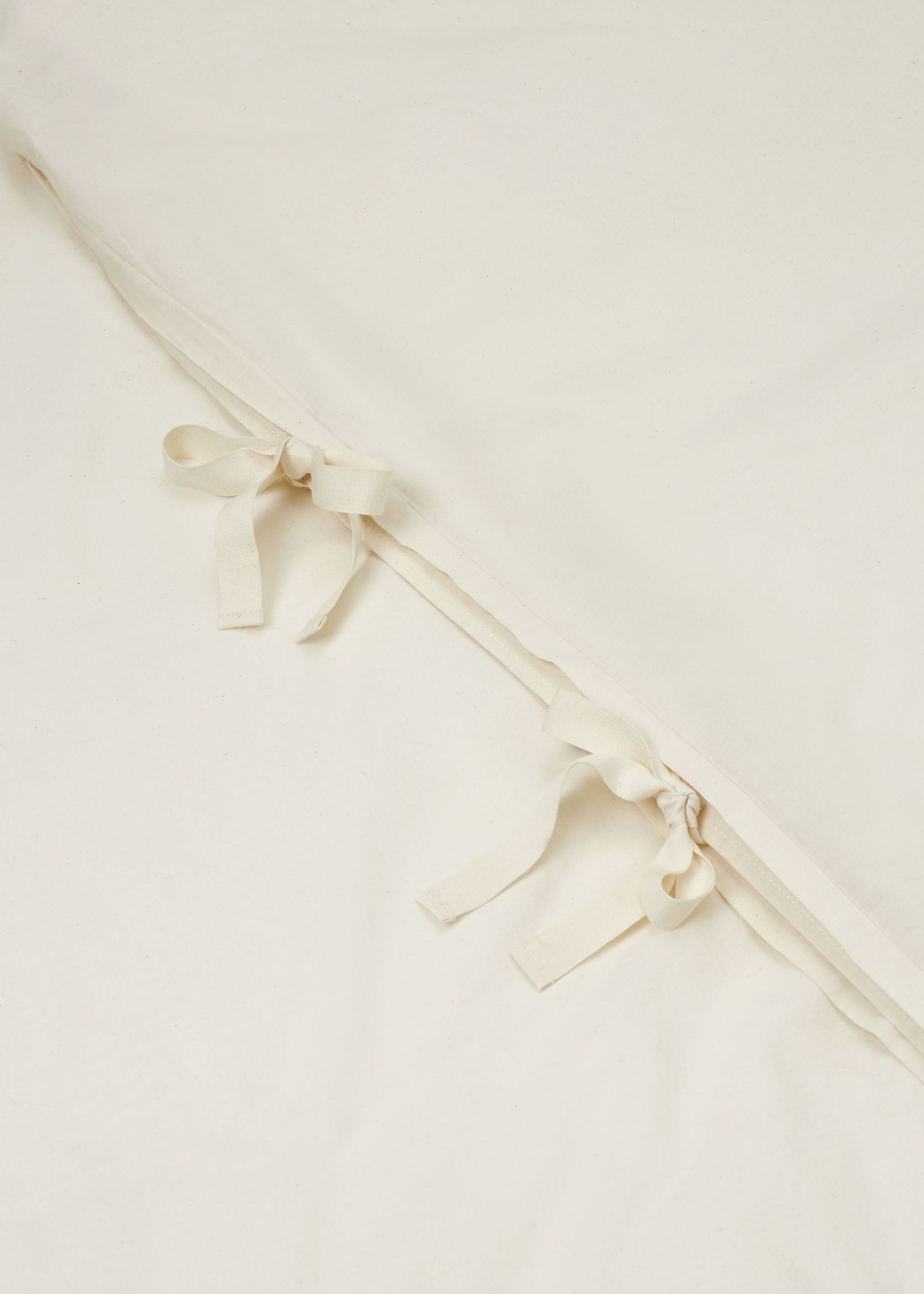 Duvet set strap 200x220 and pillow cases | Pure Ecru Bedding aiayu
