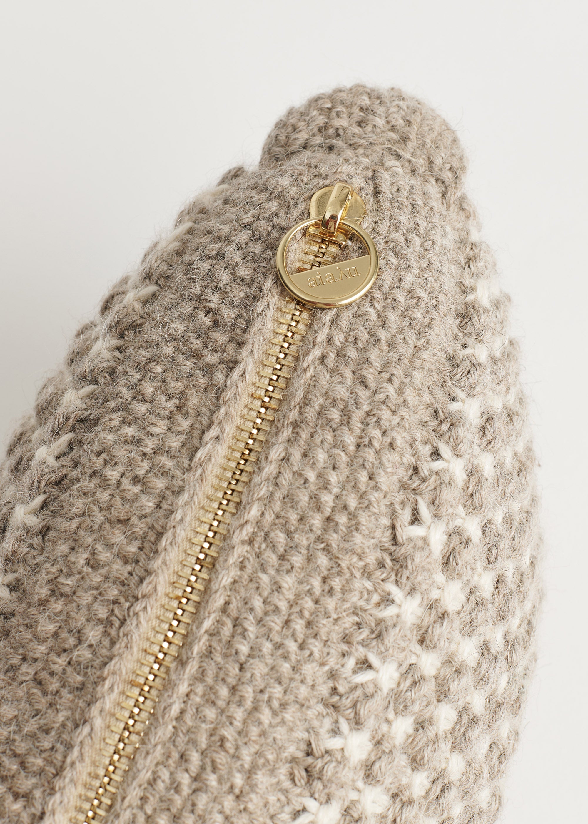 Helen classic clutch | Mix Nougat/Albicant Purse aiayu