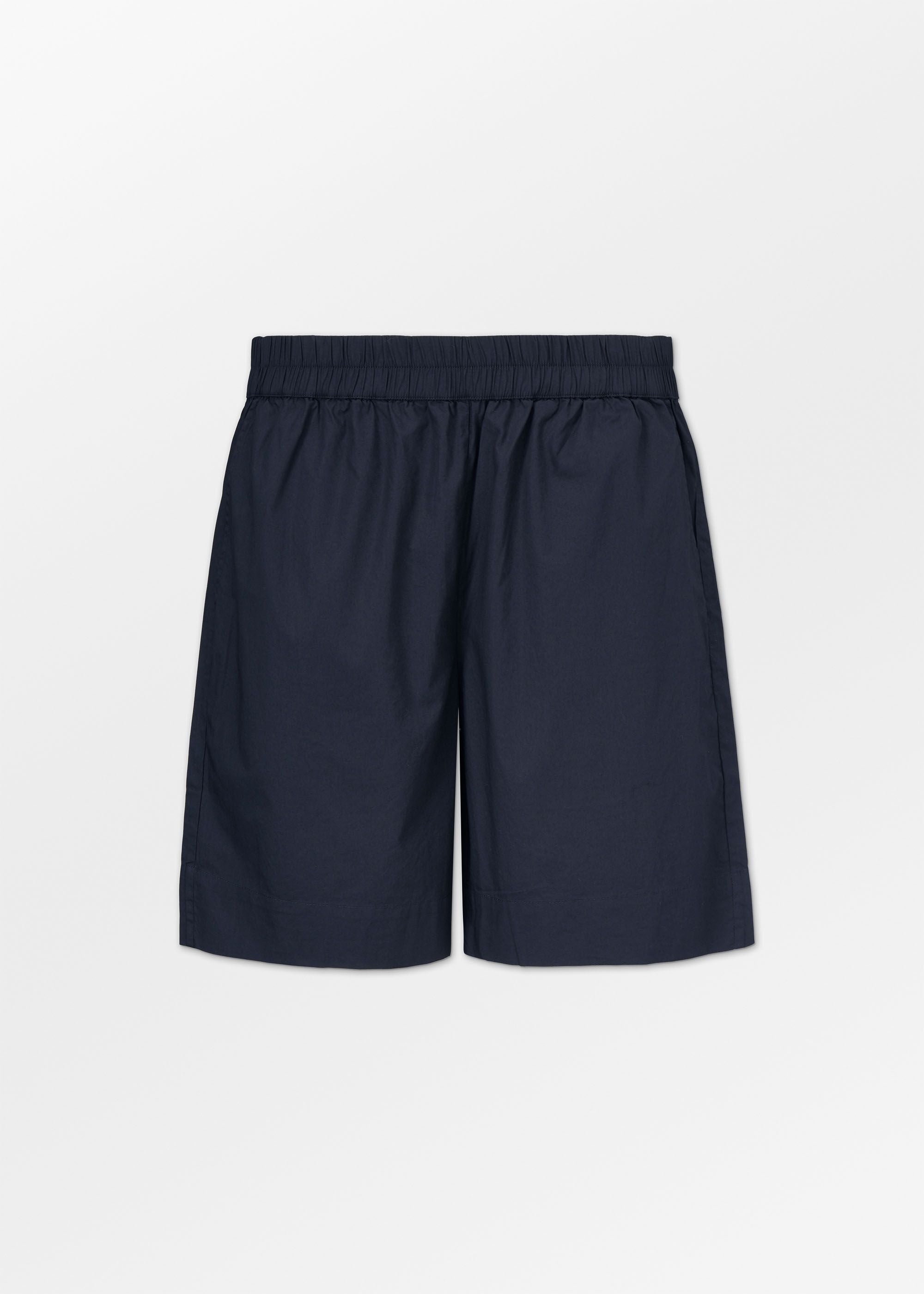 Shorts long | Black Navy Shorts aiayu