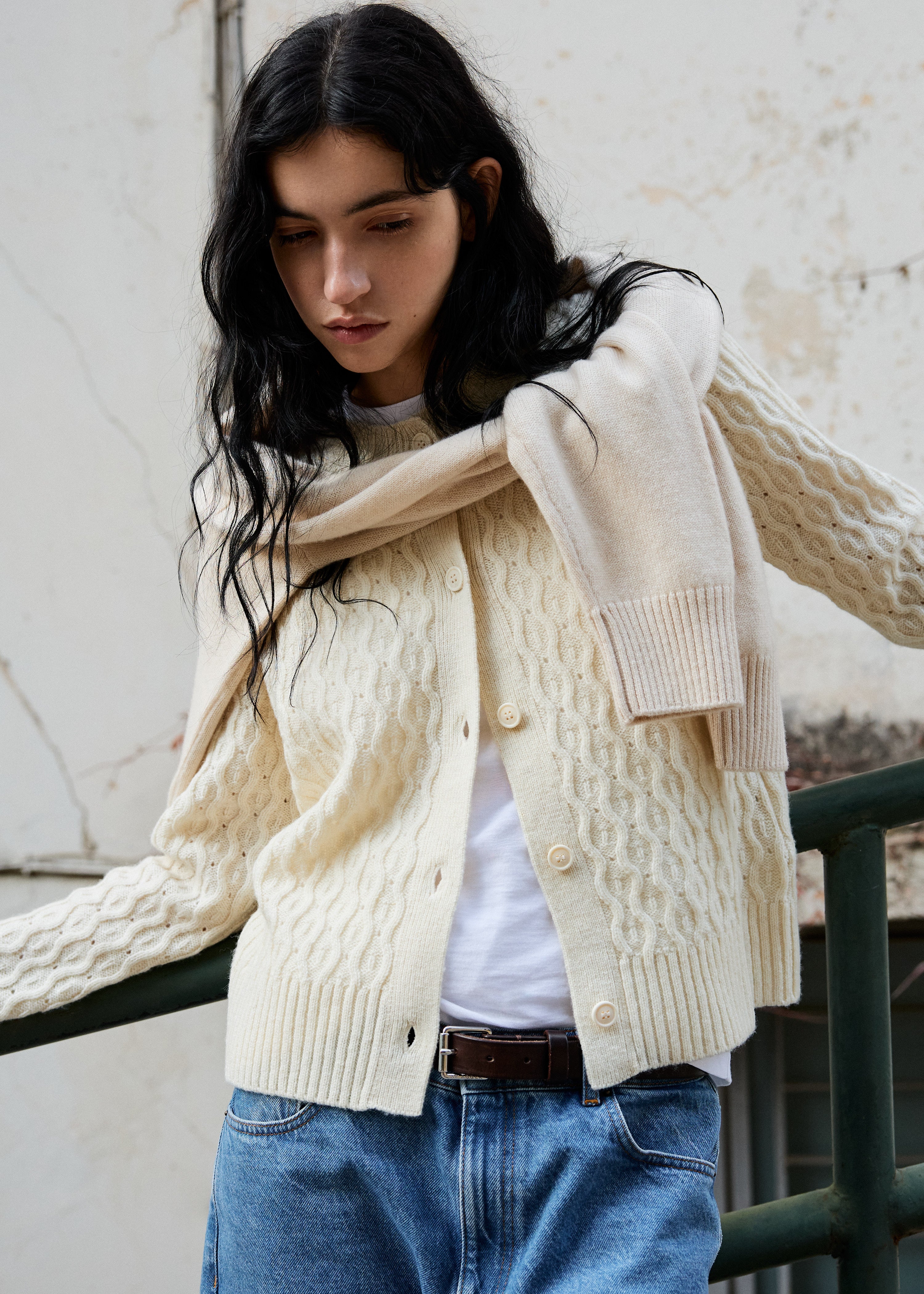 Dipti cardigan – pure sartuul | Pure Ecru Cardigan aiayu