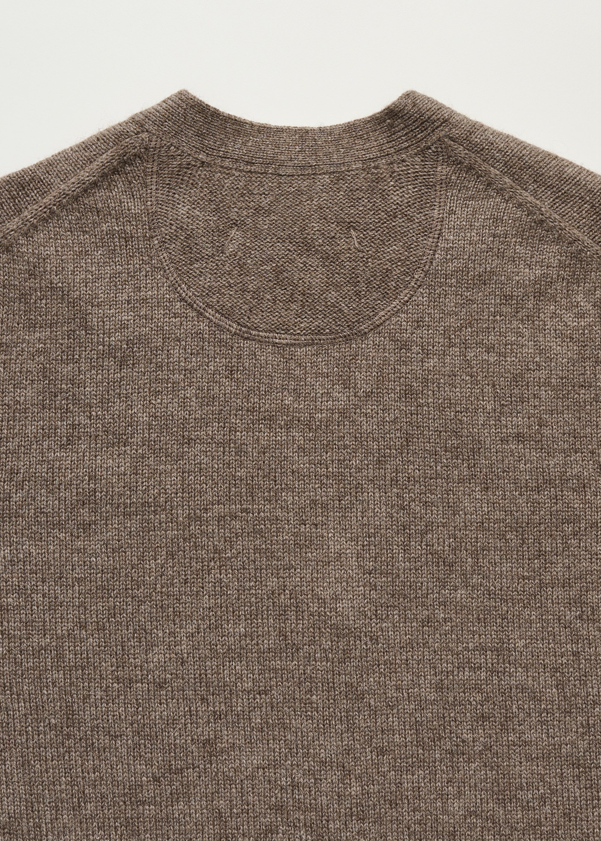 Alexa cardigan – yak | Pure Light Brown Cardigan aiayu