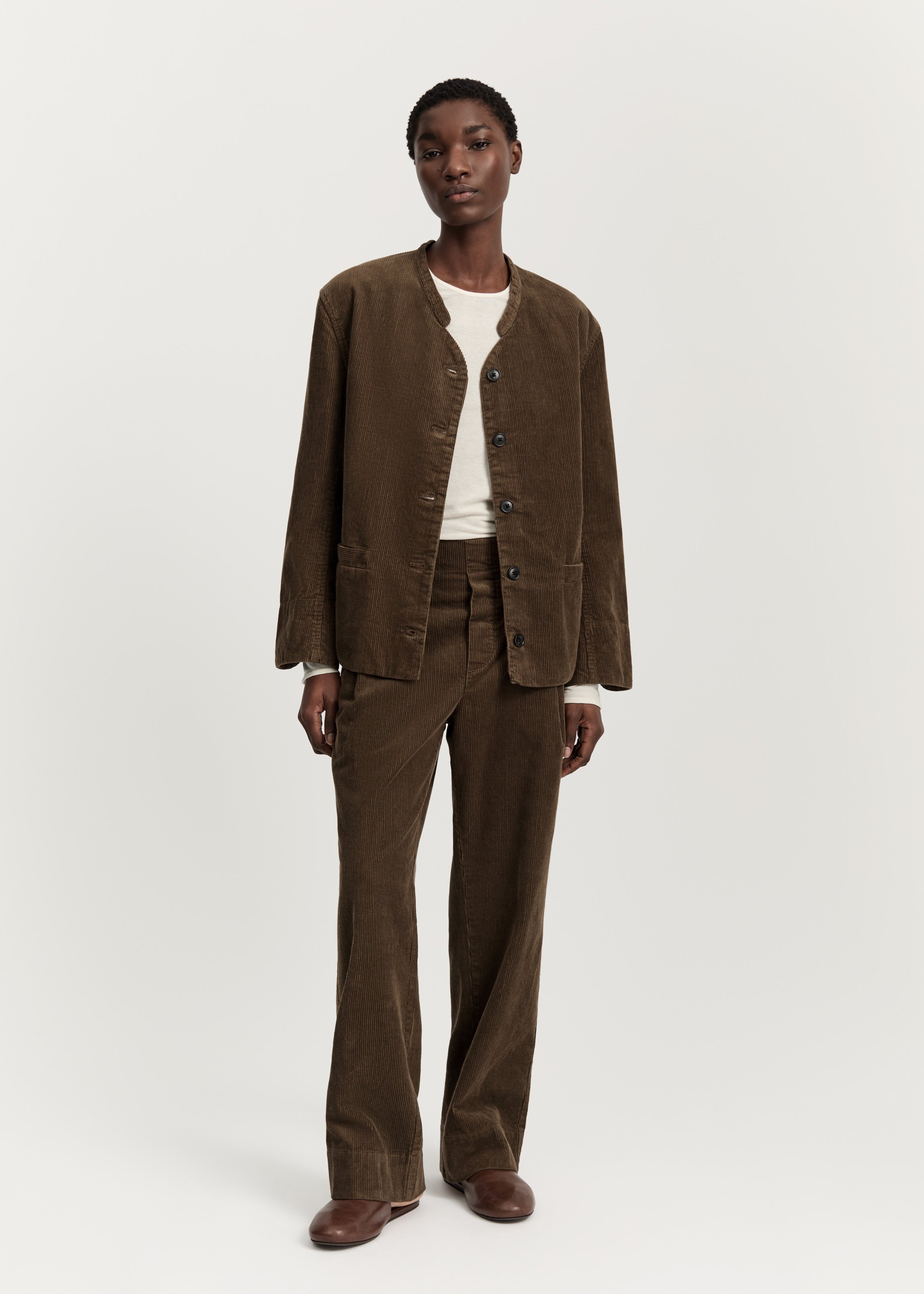 Angela jacket corduroy | Bark Jacket aiayu