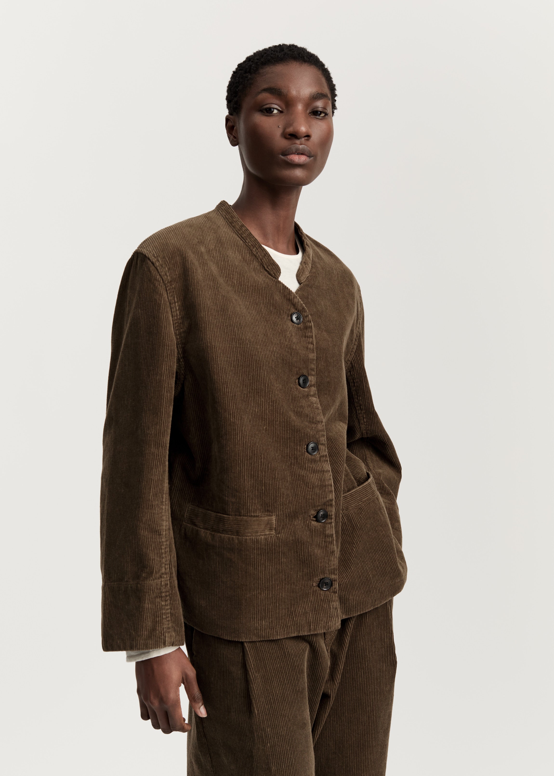 Angela jacket corduroy | Bark Jacket aiayu