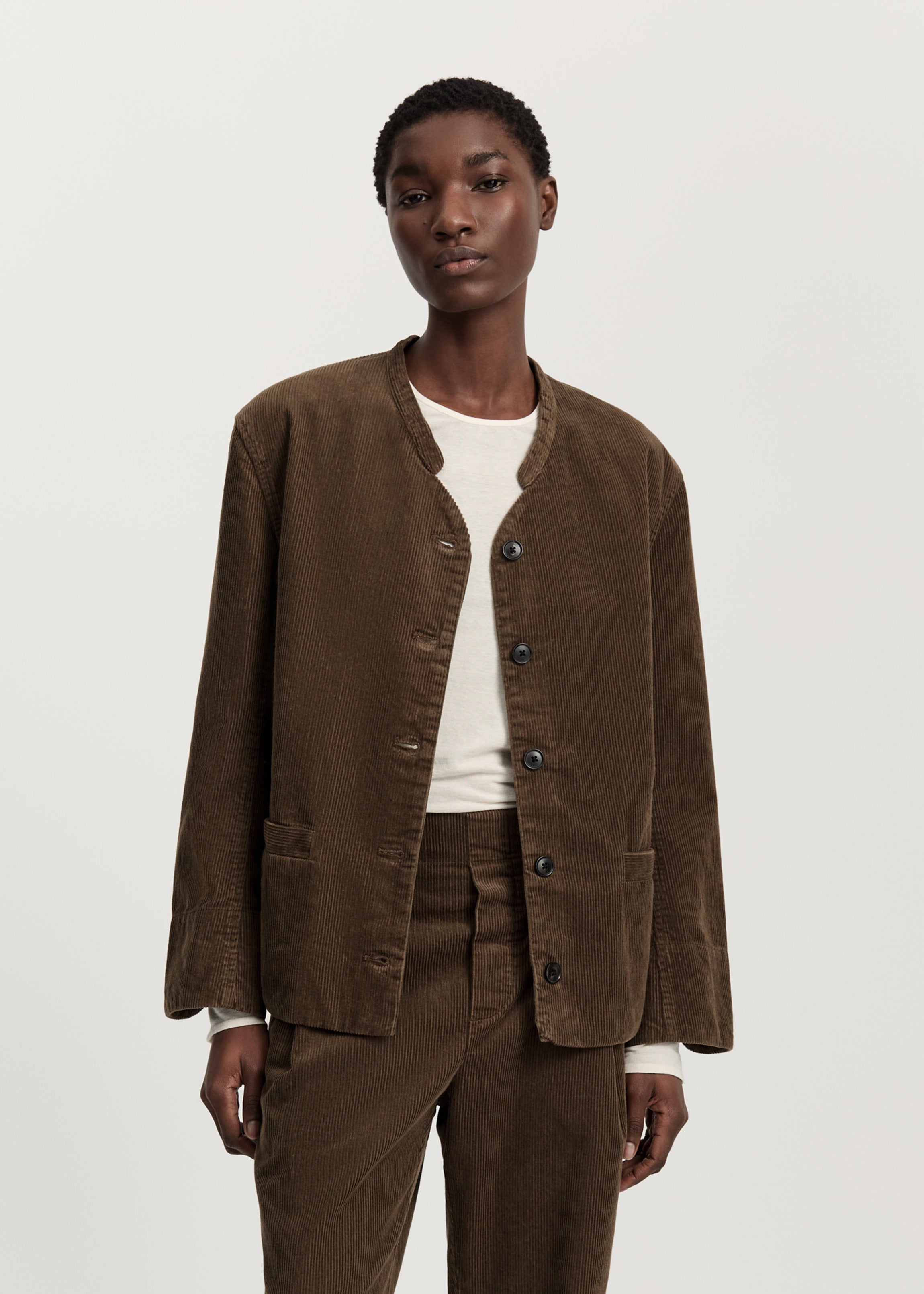Angela jacket corduroy | Bark Jacket aiayu