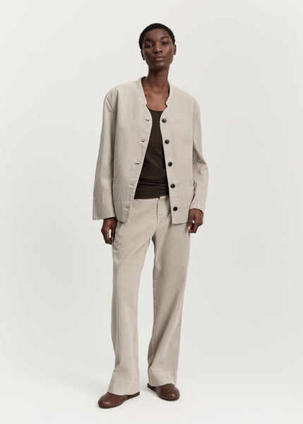 Angela jacket corduroy | Silver