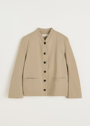 Angela jacket twill | Semolina Shirt Woven aiayu