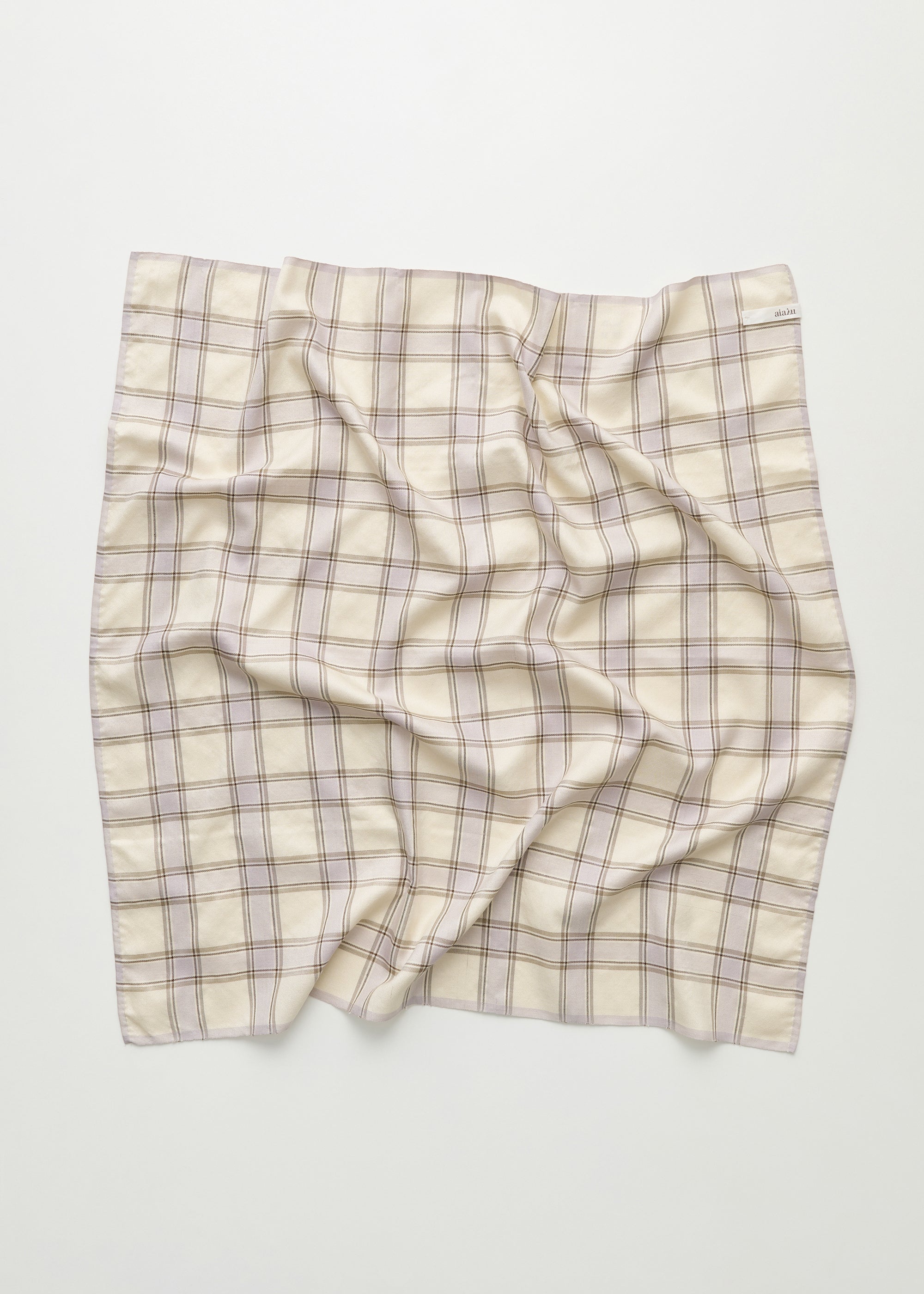 Anika scarf – pure silk | Mix Misty Lilac Scarf aiayu