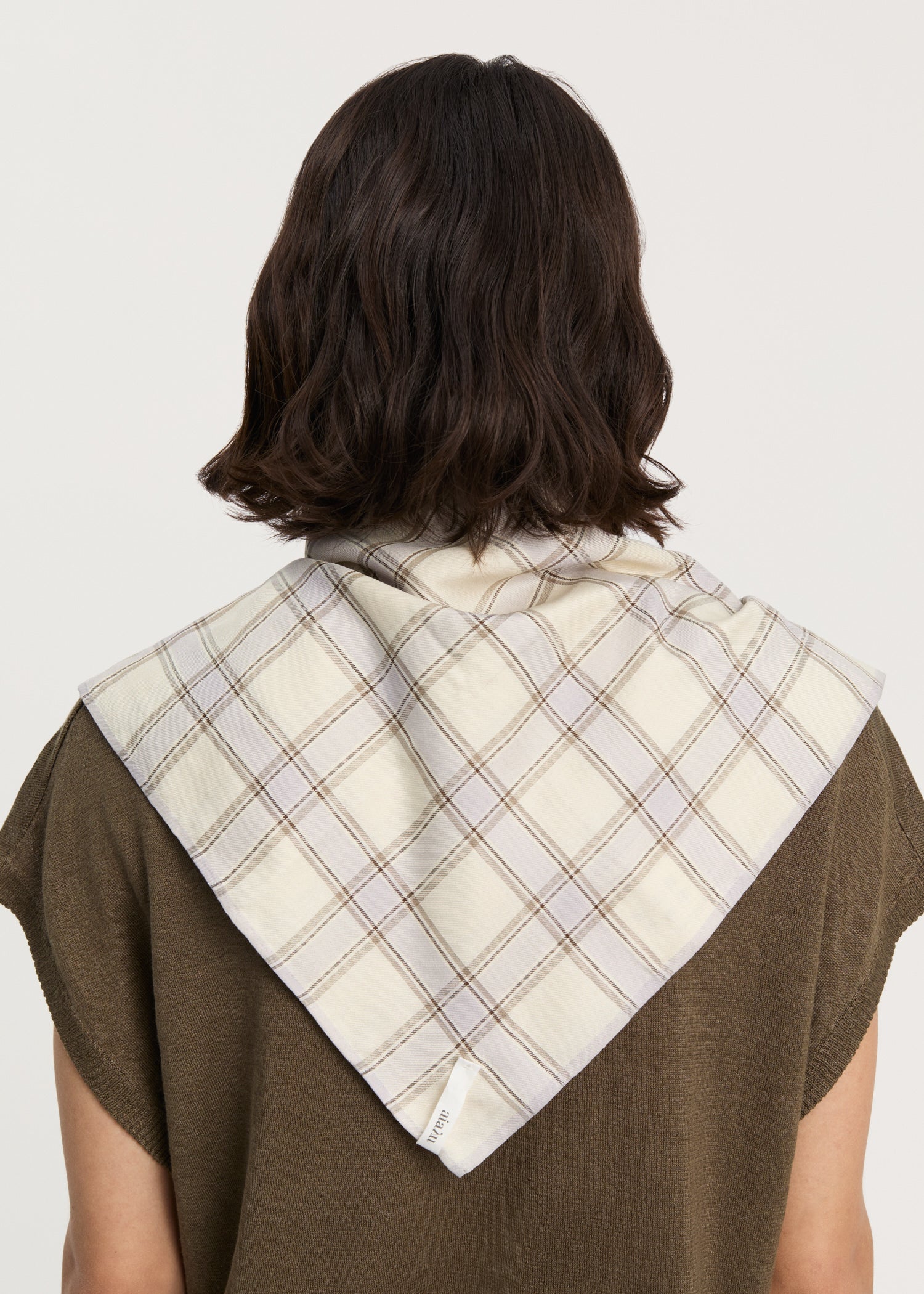 Anika scarf – pure silk | Mix Misty Lilac Scarf aiayu