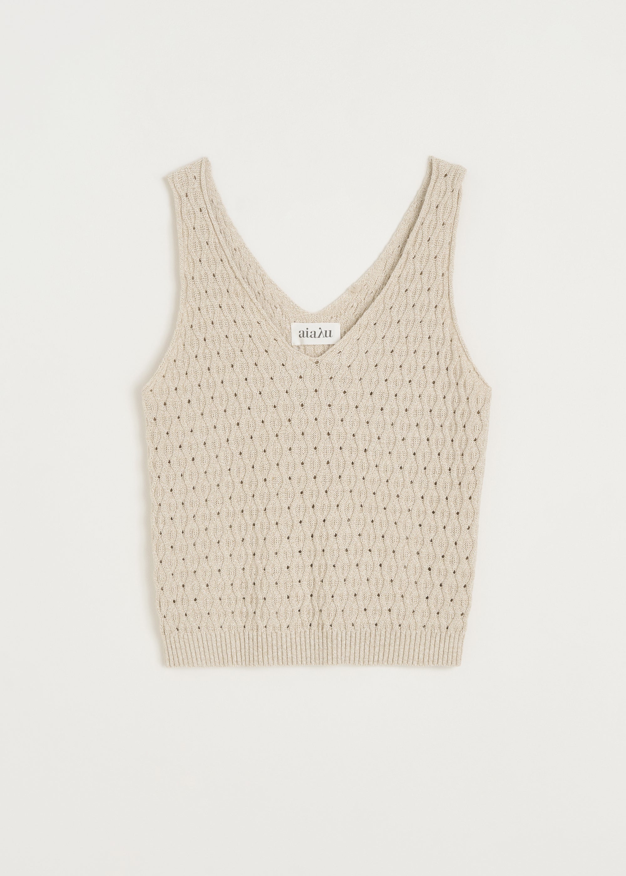 Annu knitted top | Nature Top aiayu