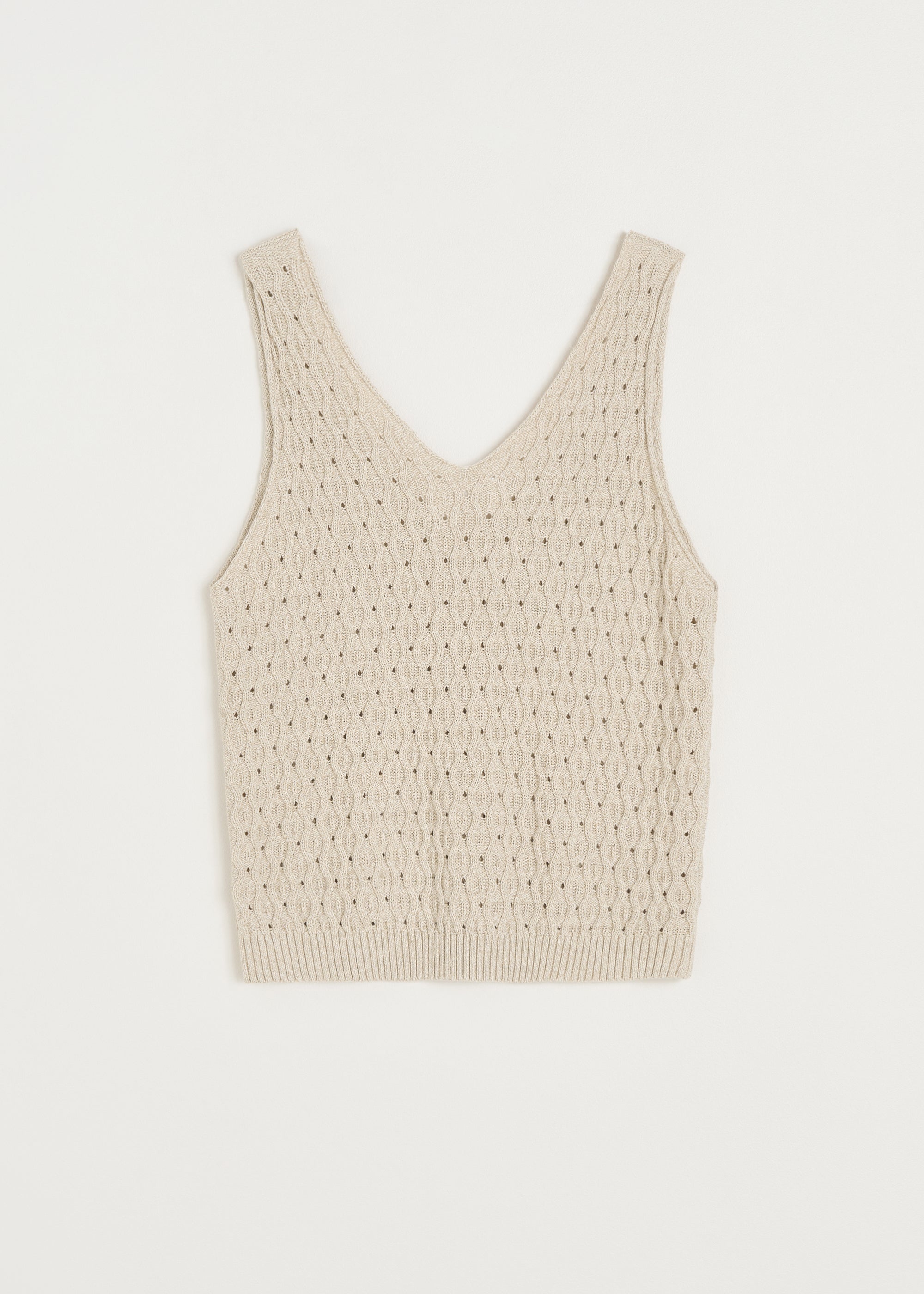 Annu knitted top | Nature Top aiayu