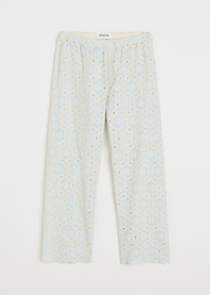 Ava pant embroidery | Blue Eyes Pants aiayu