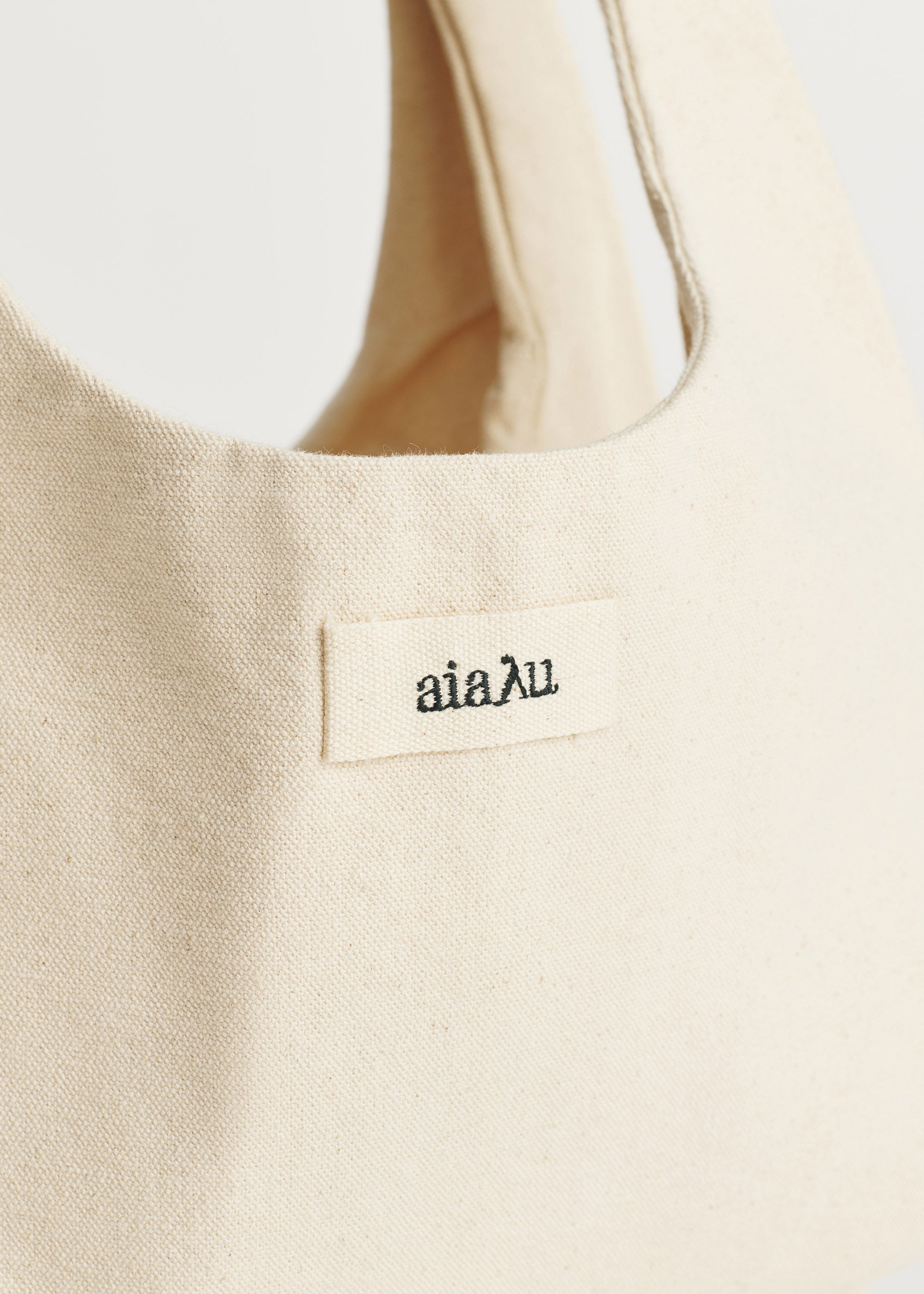 Bag canvas small | Pure Ecru