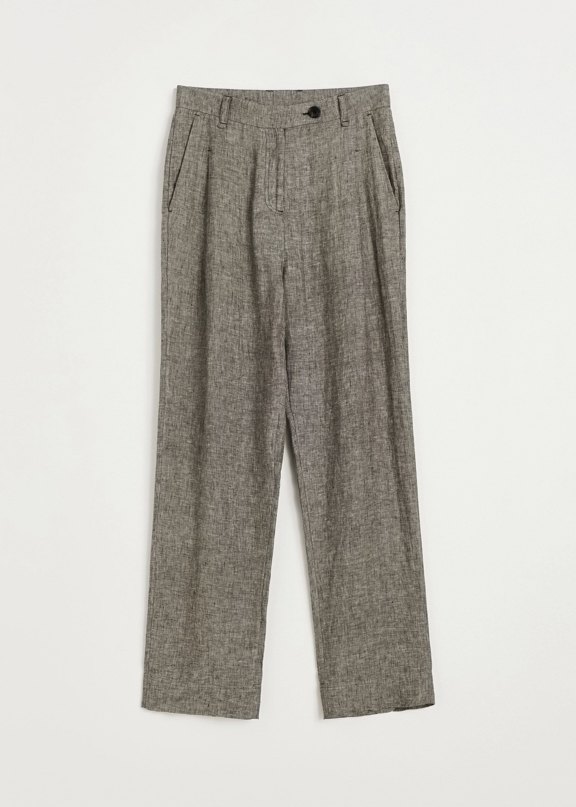 Balder pant linen | Brown