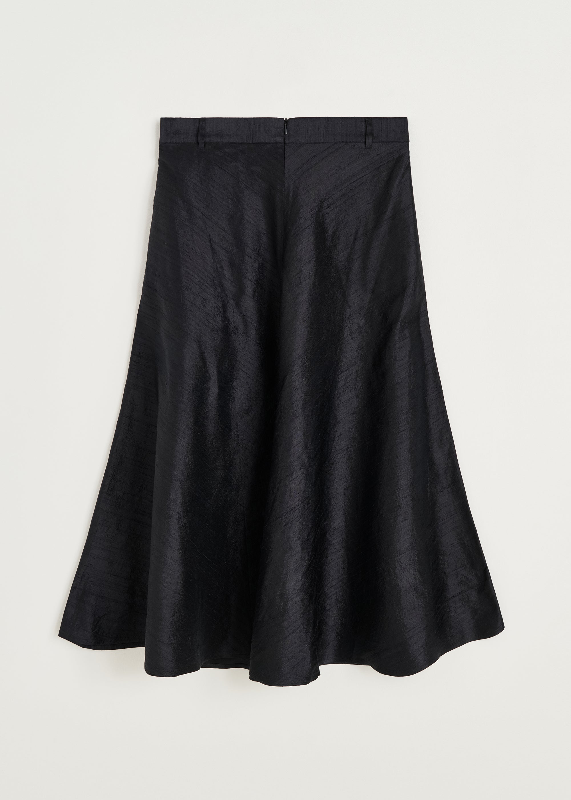 Bea skirt silk | Black navy Skirt aiayu