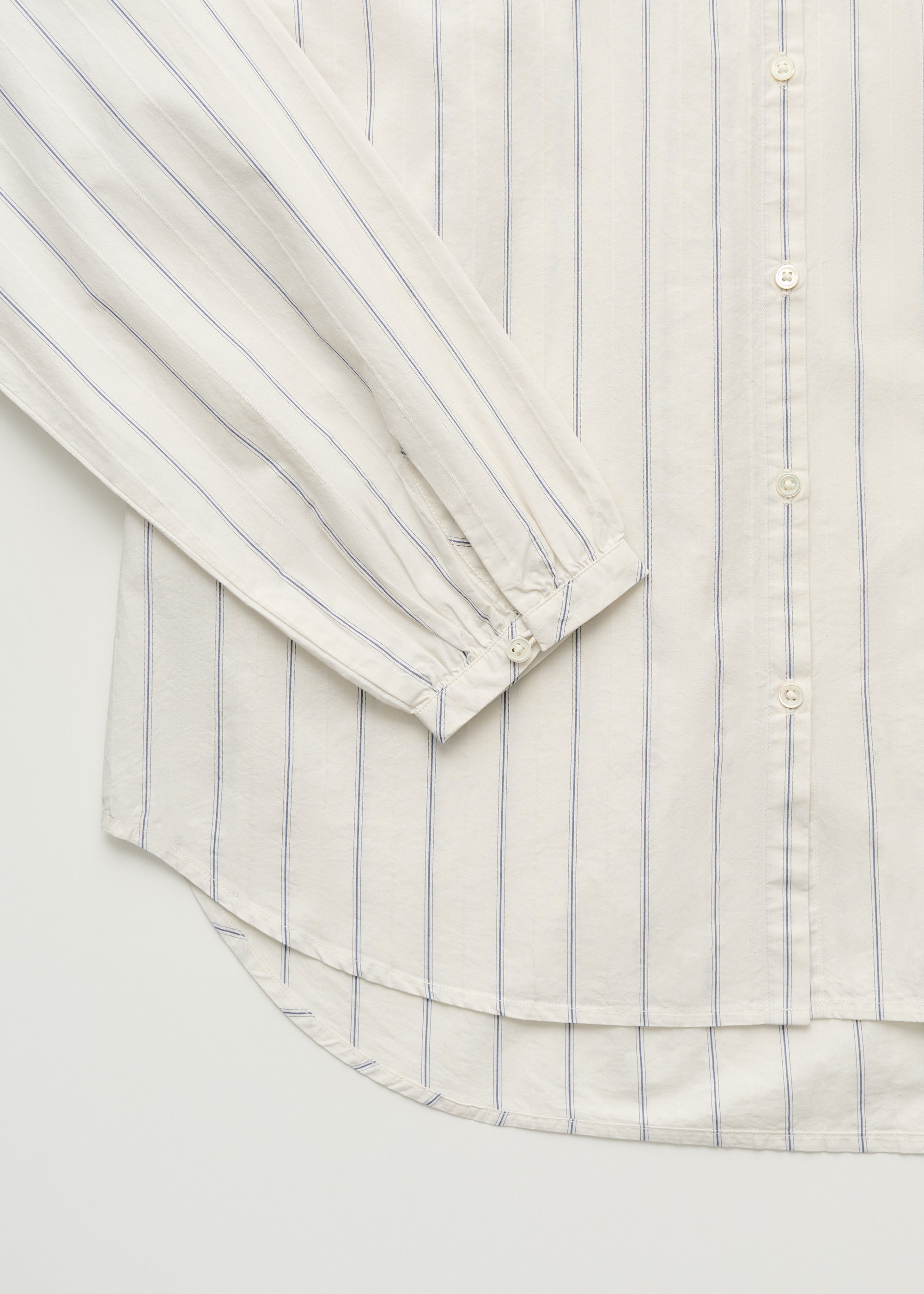 Bibbi shirt champetra | Mix French Blue Shirt Woven aiayu