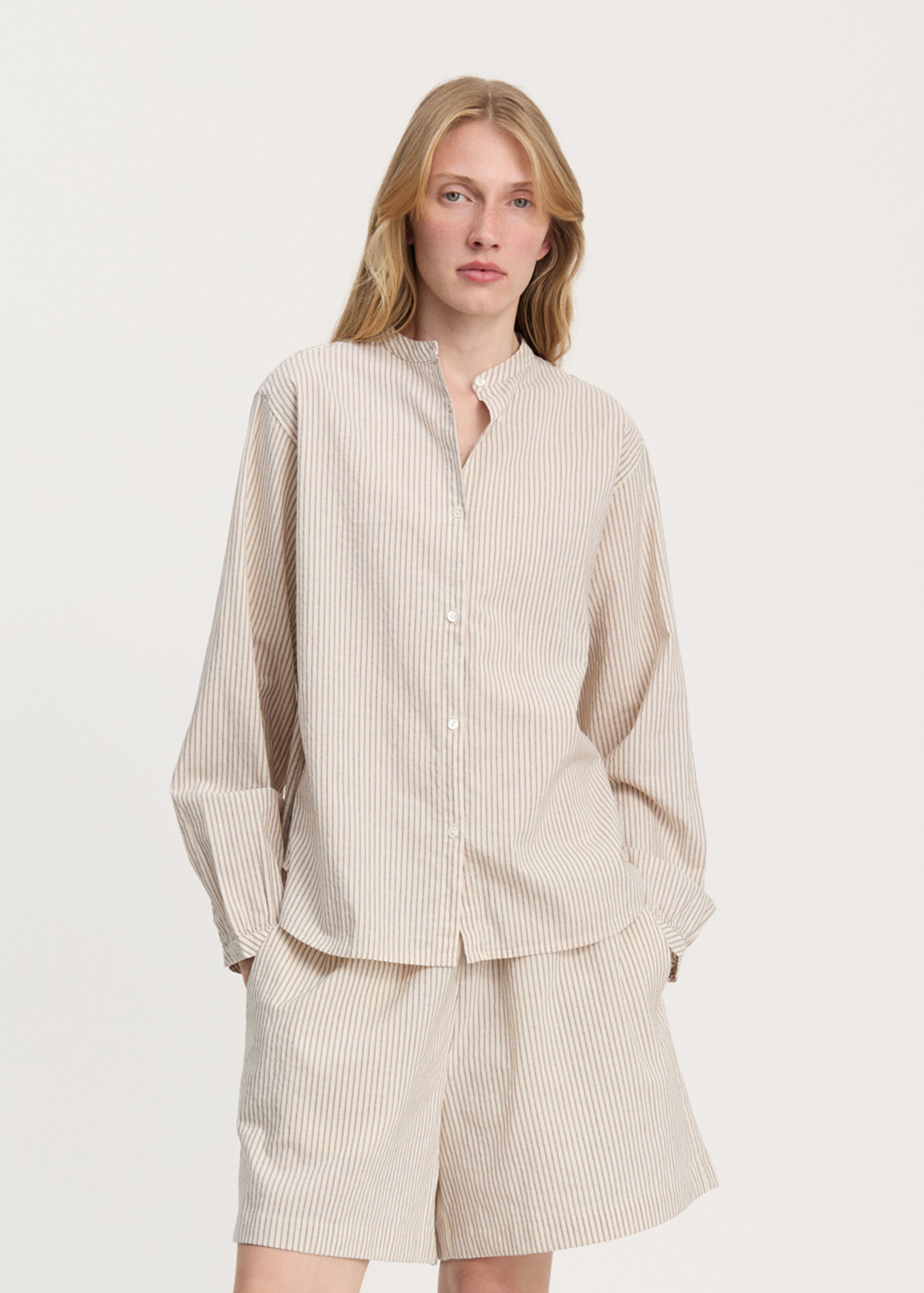 Bibs shirt epure | Mix Black Shirt Woven aiayu