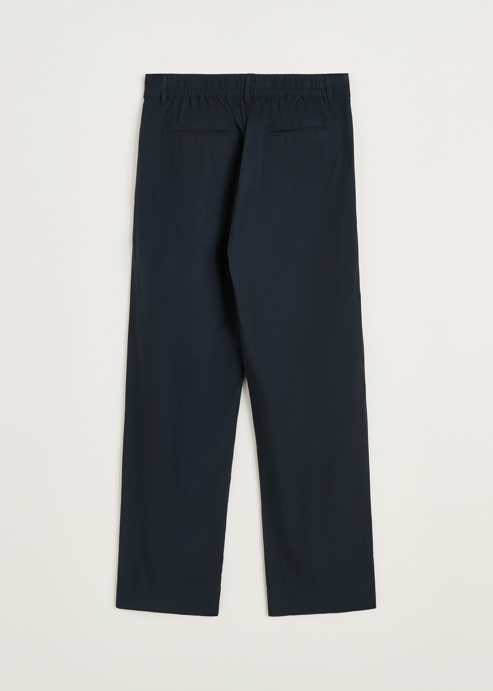 Billy pant zip poplin | Black Navy Pants aiayu