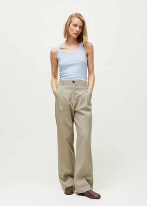 Billy pant zip | Light Vintage Army