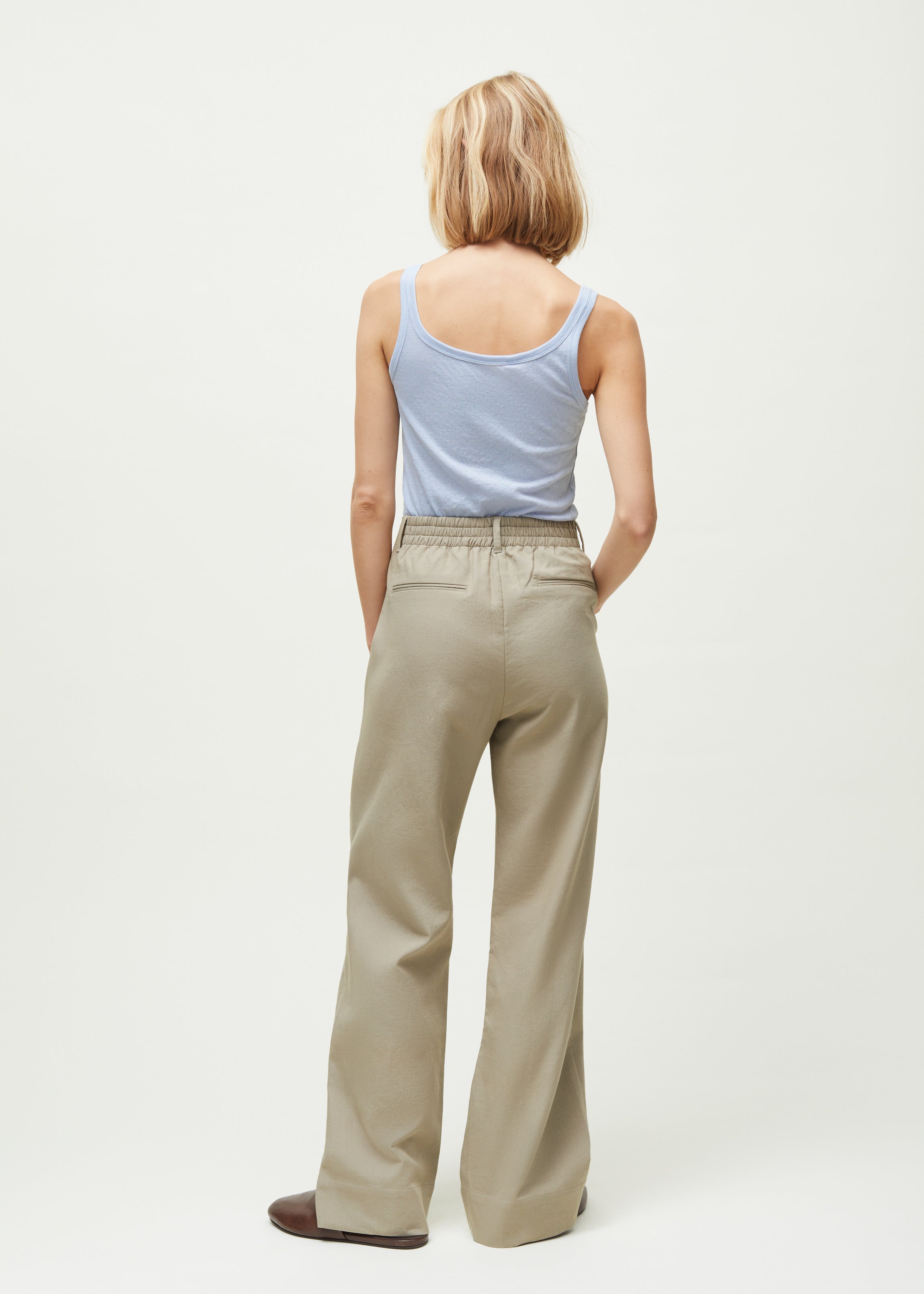 Billy pant zip | Light Vintage Army