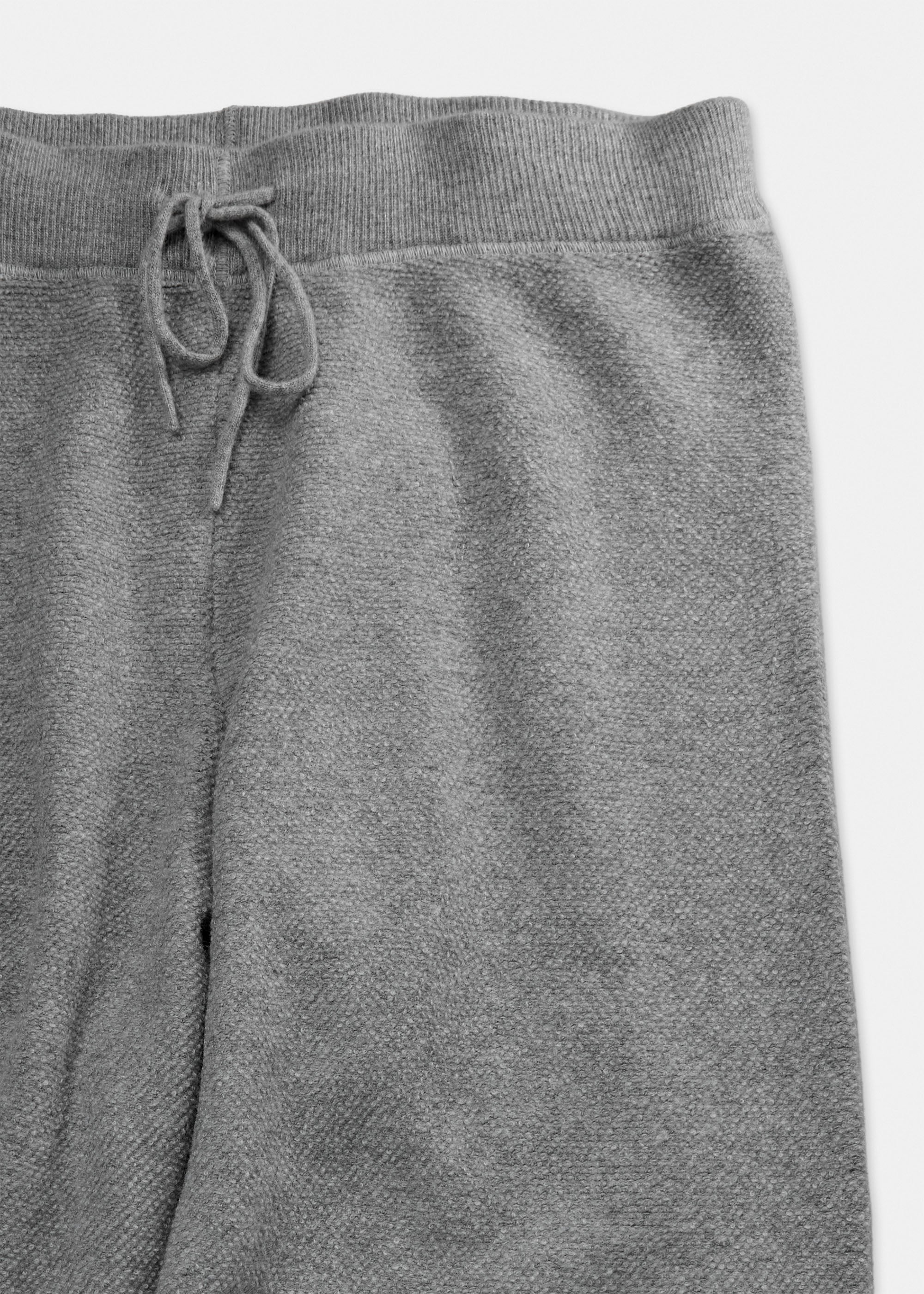 Carl cashmere sweatpants | Grey Melange