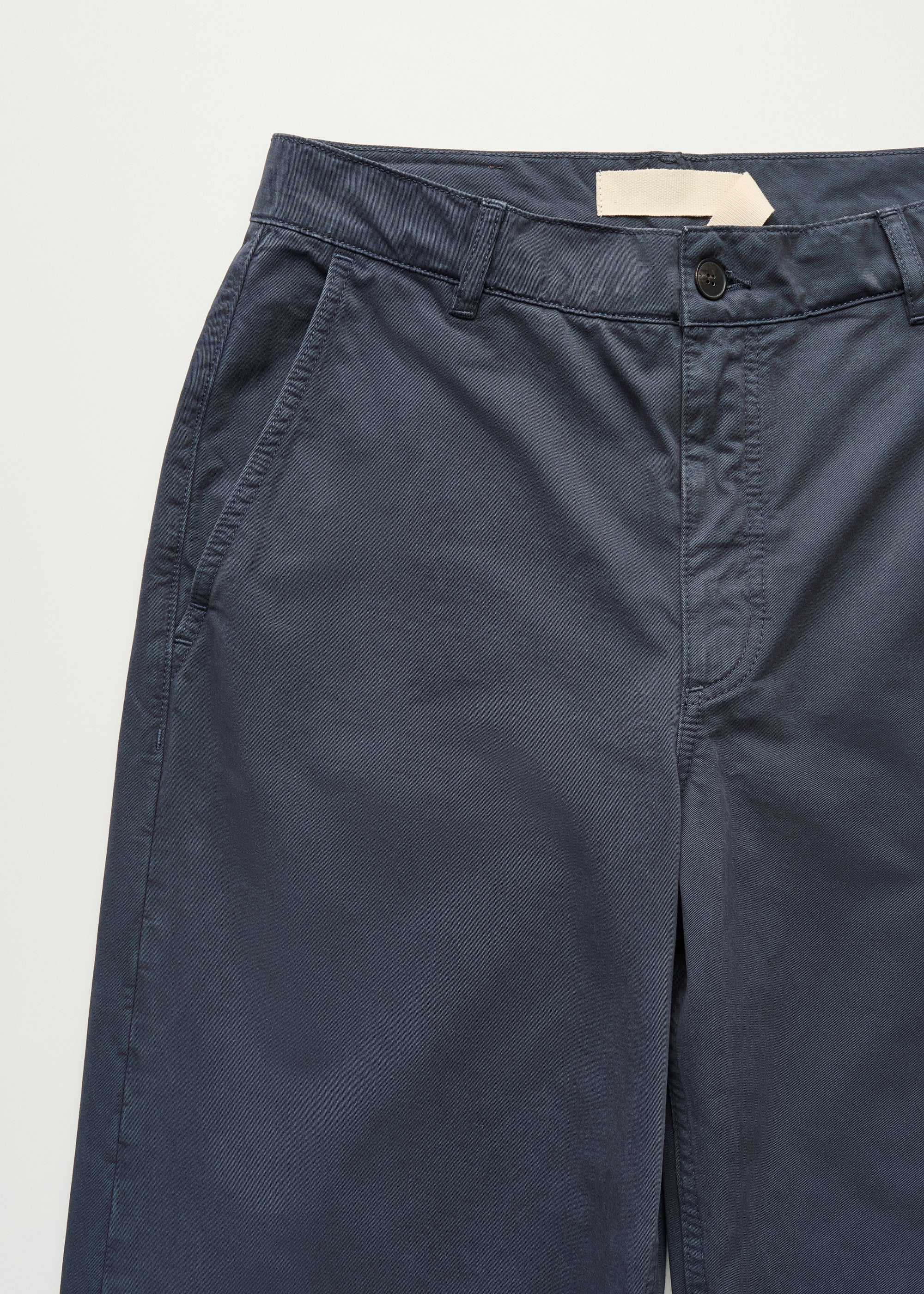 Carlo midwaist wide cotton | Washed Slate Pants aiayu