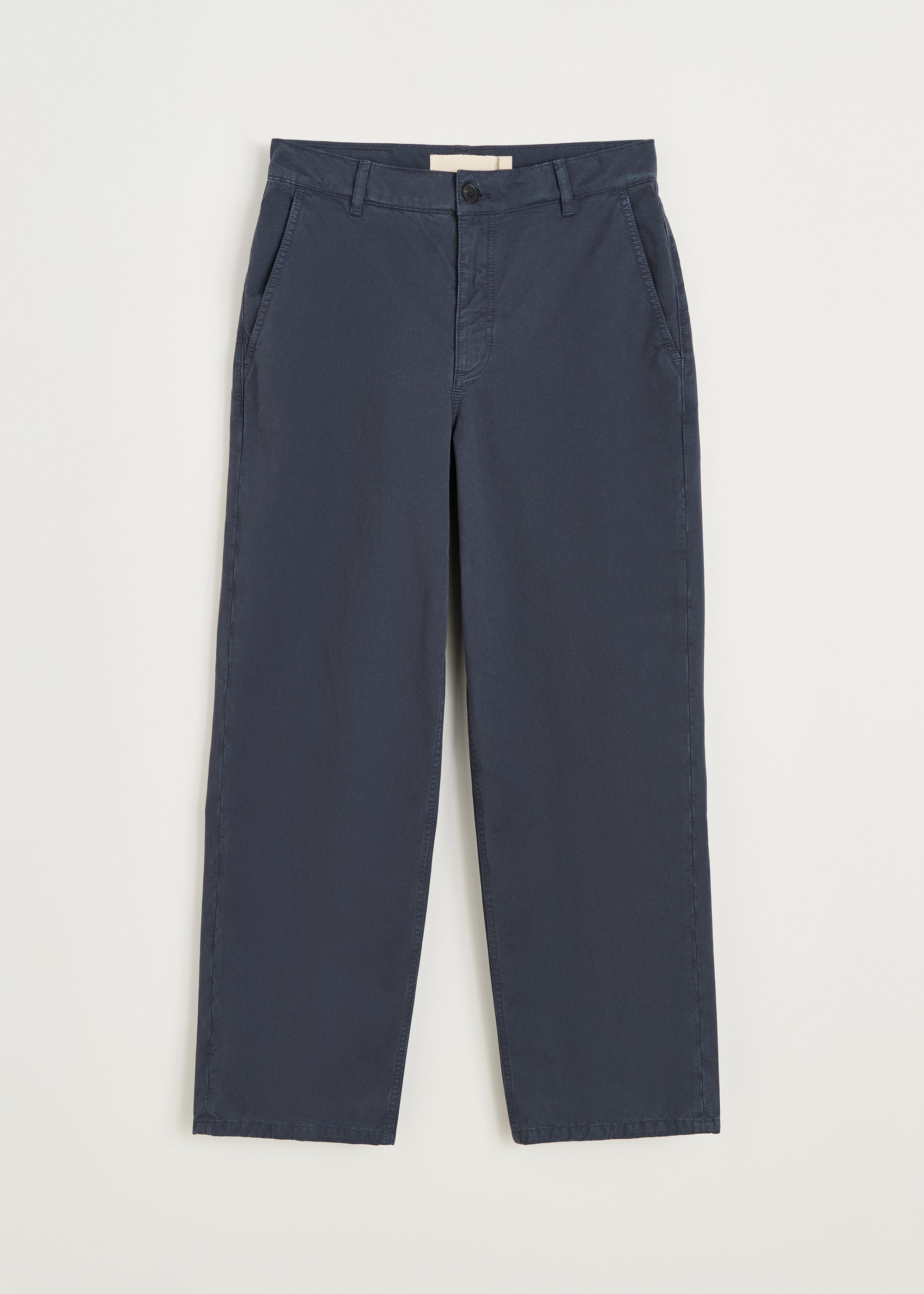 Carlo midwaist wide cotton | Washed Slate Pants aiayu