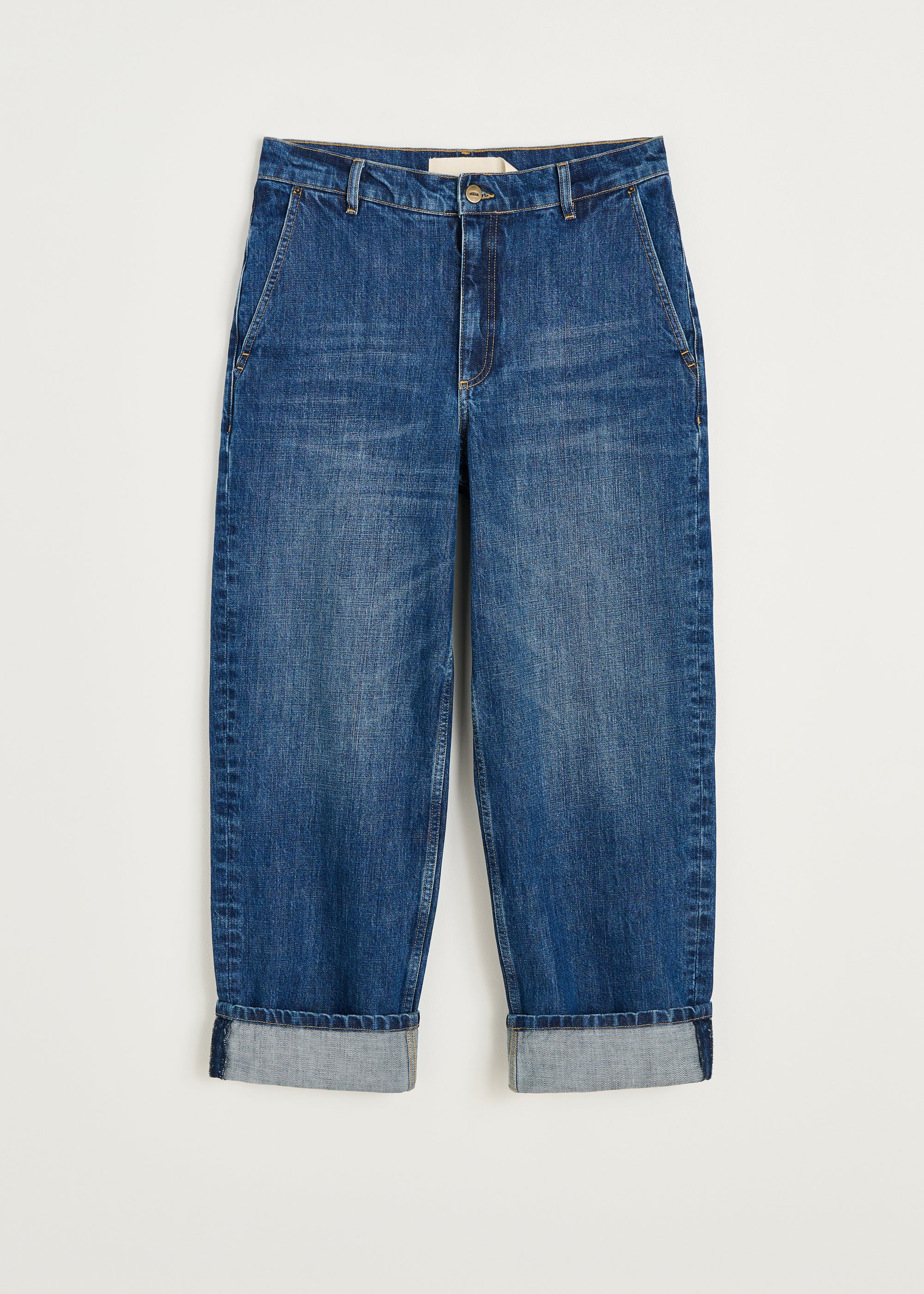 Carlo midwaist wide jeans | Worn Blue Jeans aiayu