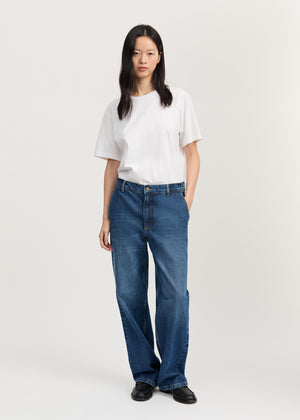 Carlo midwaist wide jeans | Worn Blue Jeans aiayu
