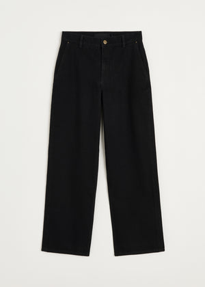 Carlo midwaist wide jeans | Black Tea Jeans aiayu