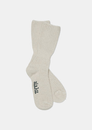 Cashmere rib socks | Kit