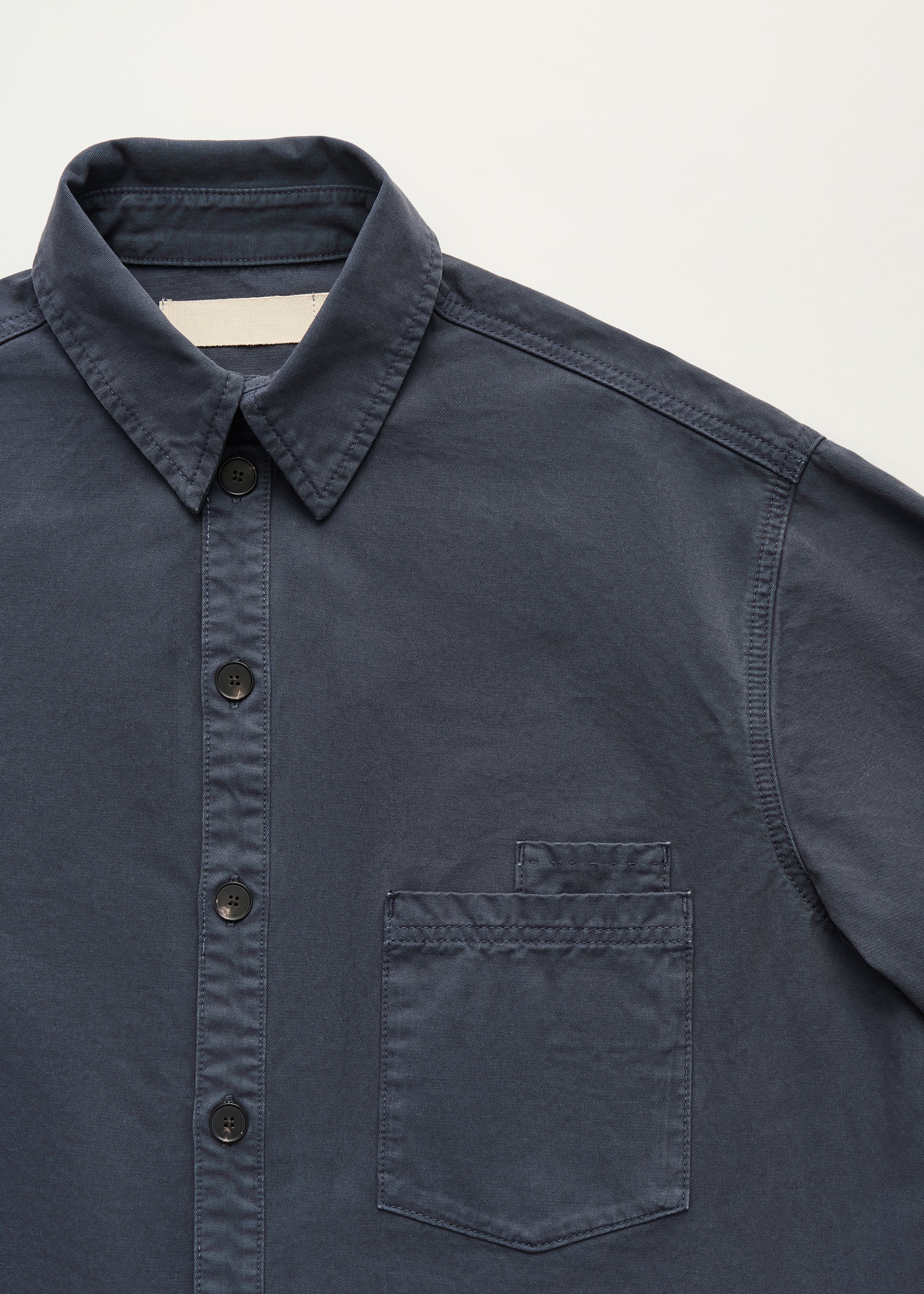 Casy shirt cotton | Washed Slate Shirt Woven aiayu