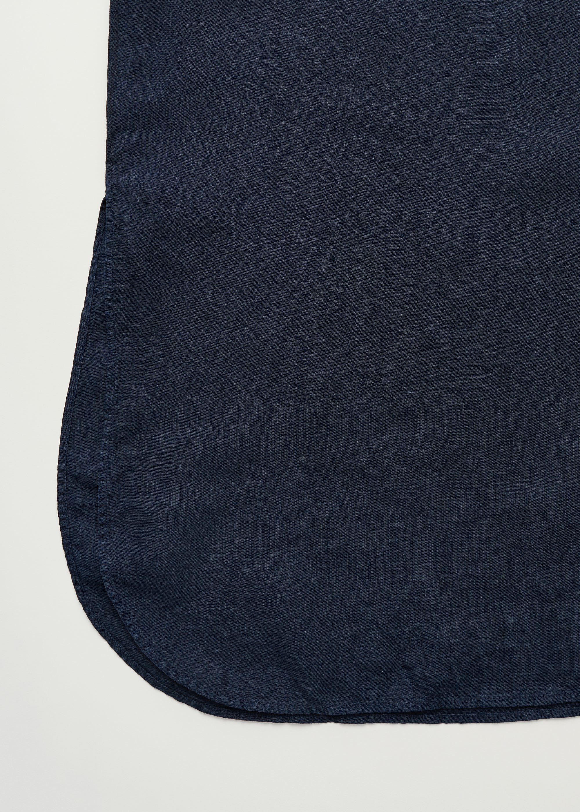 Cille dress linen | Navy Dress aiayu