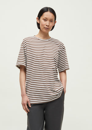 Classic circular tee striped | Mix Coffee