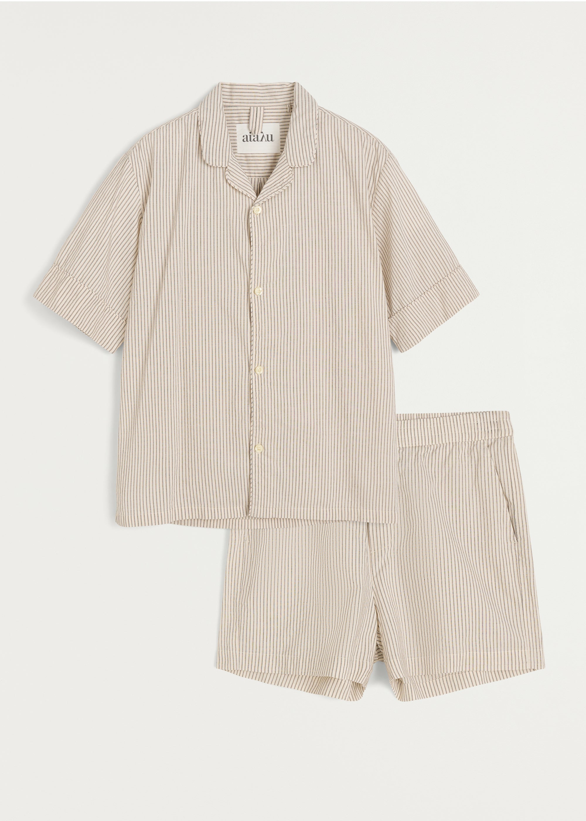 Classic pyjamas short epure | Mix Black Pyjamas aiayu