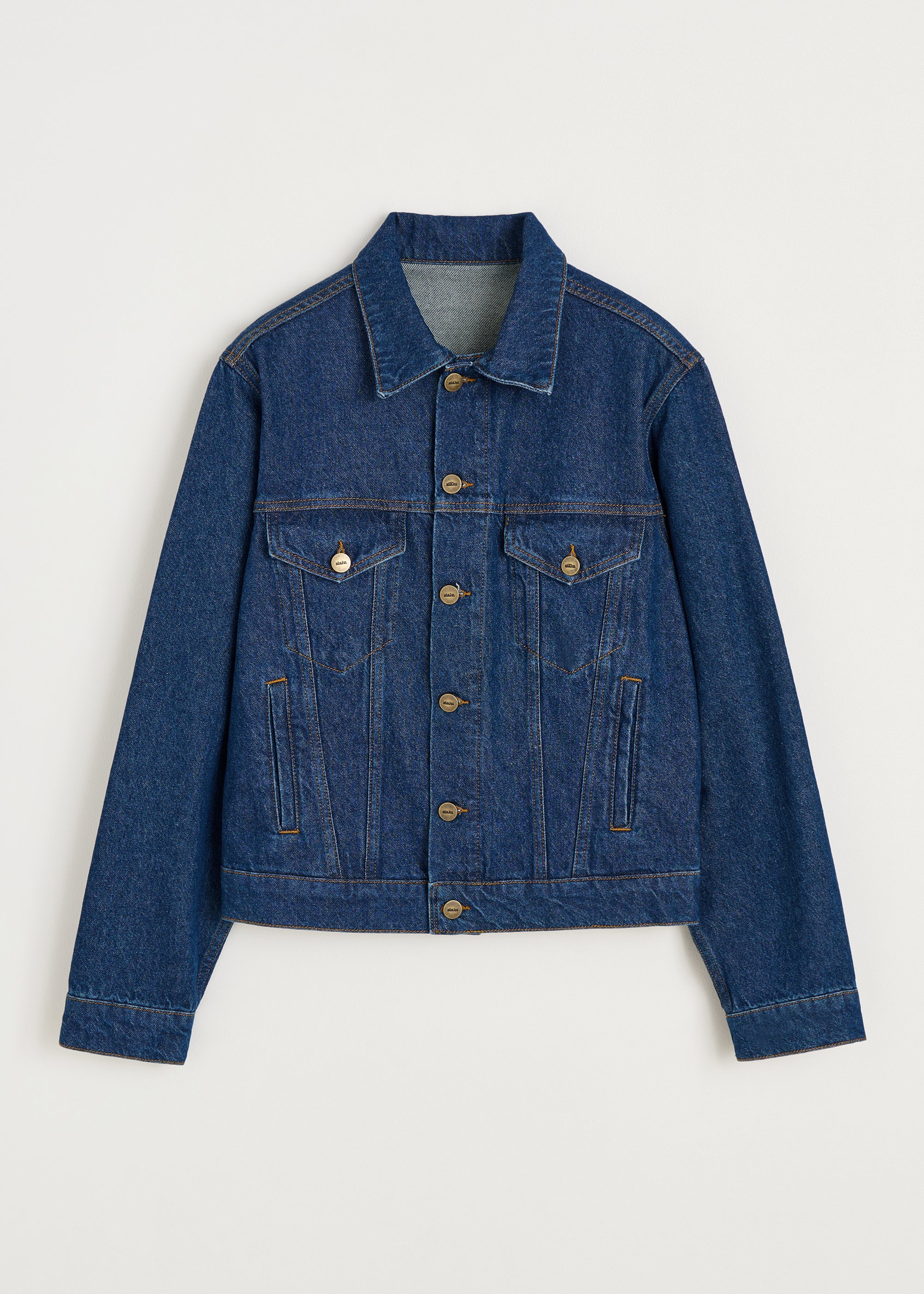 Cleo denim jacket | Clear Blue