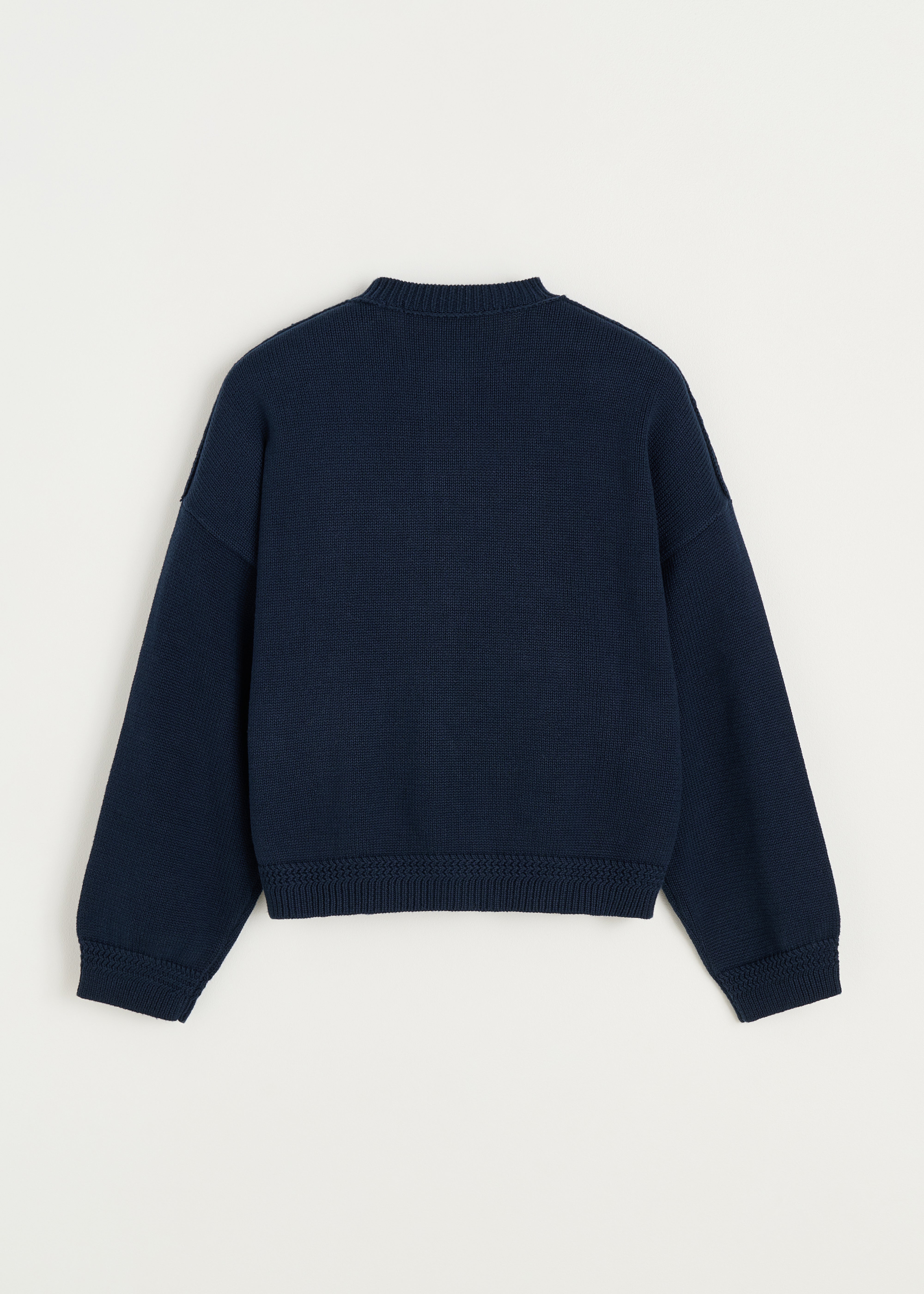Cobe cotton cardigan | Navy Cardigan aiayu