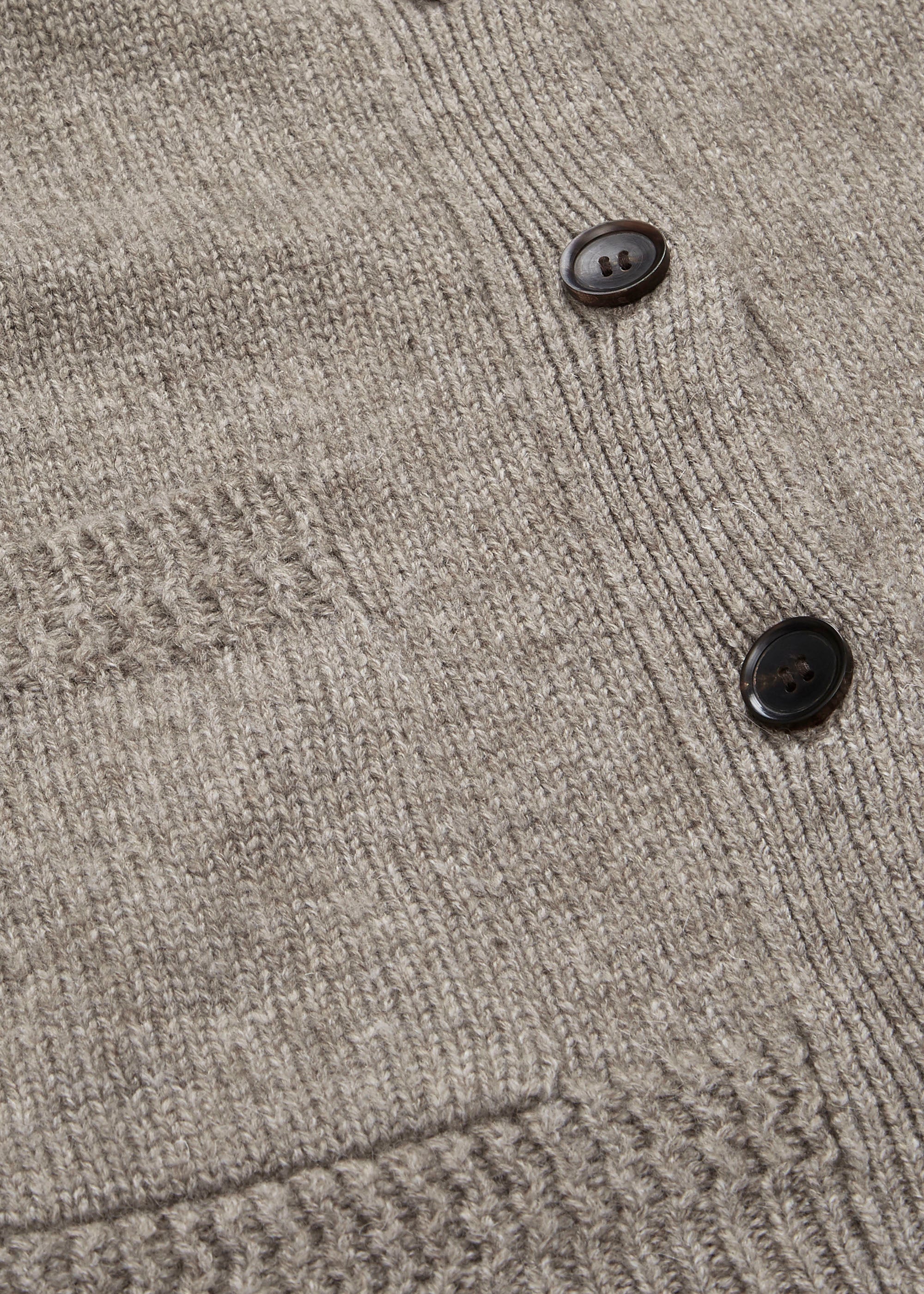 Cobe wool cardigan | Pure Soil