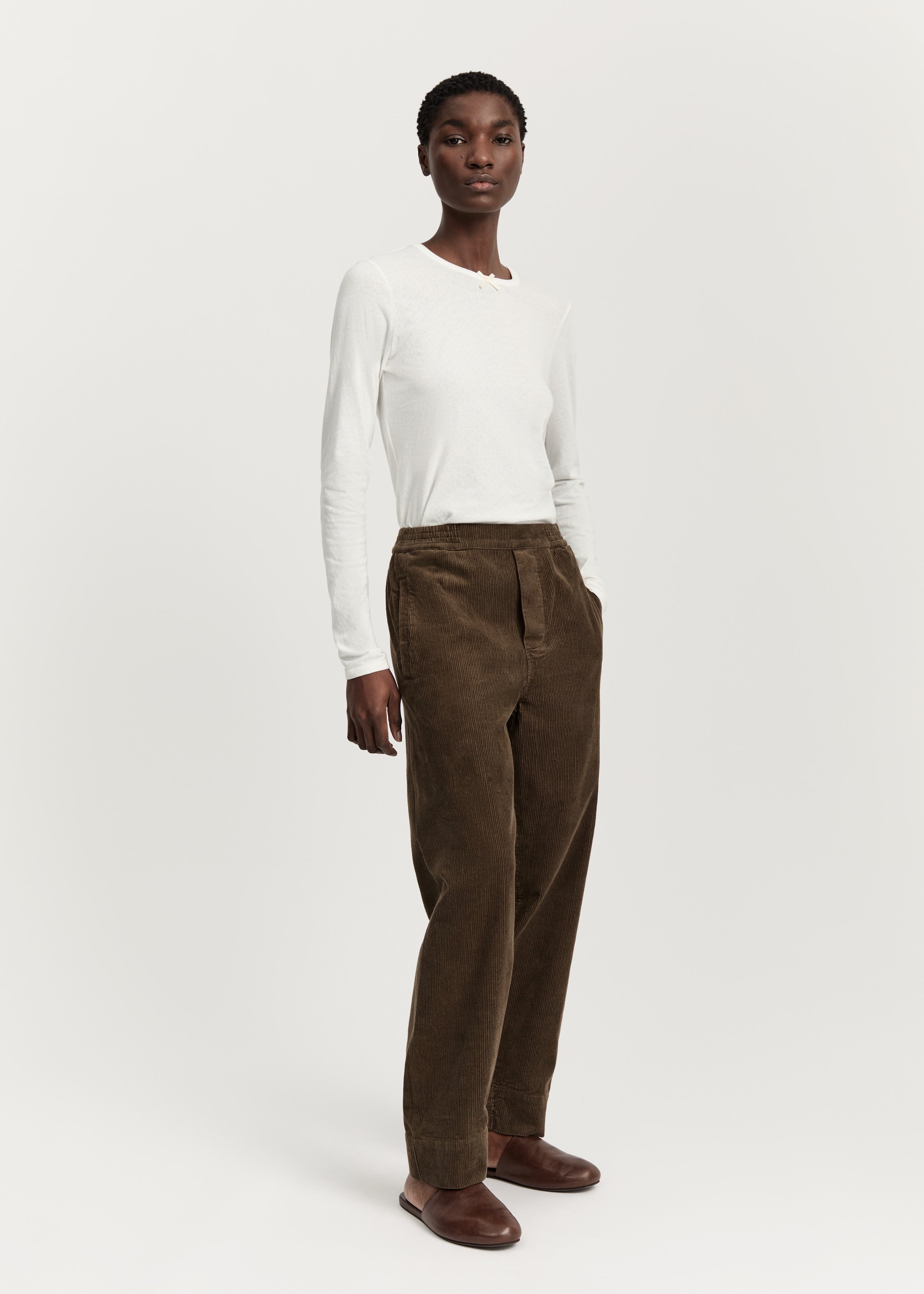 Coco pant corduroy | Bark