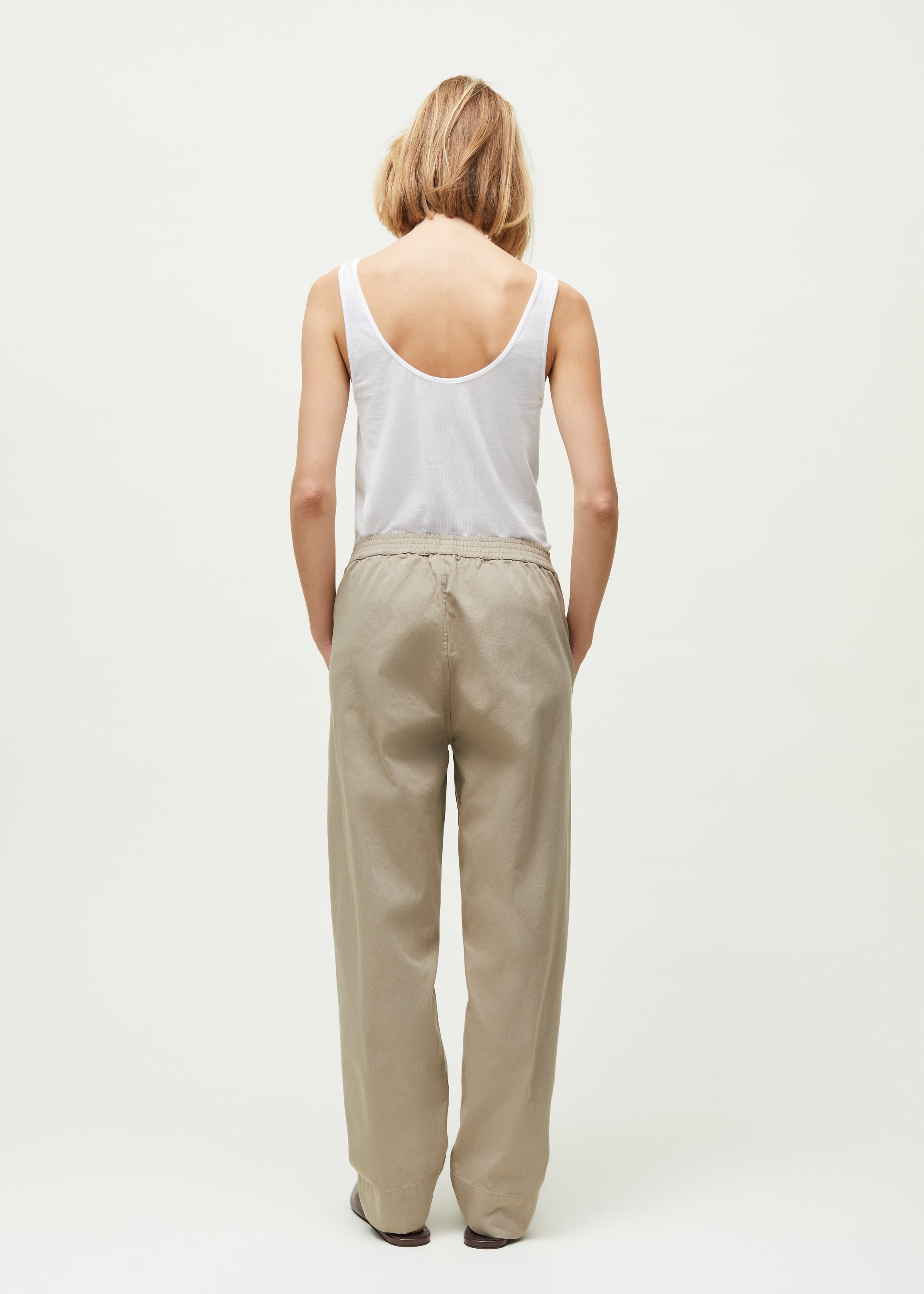 Coco pant twill | Light Vintage Army