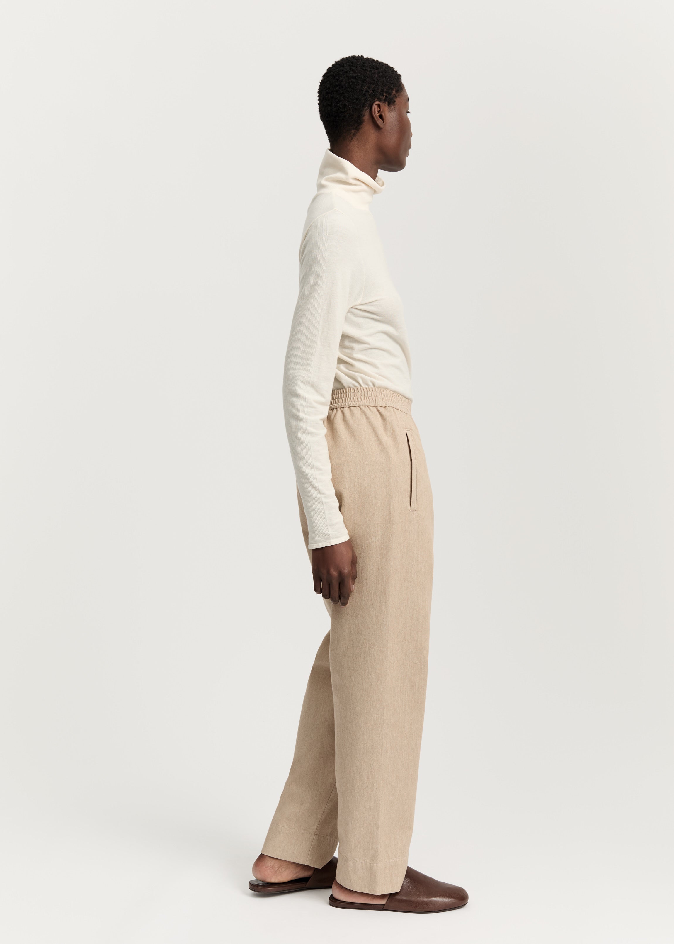 Coco pant twill | Oat Pants aiayu