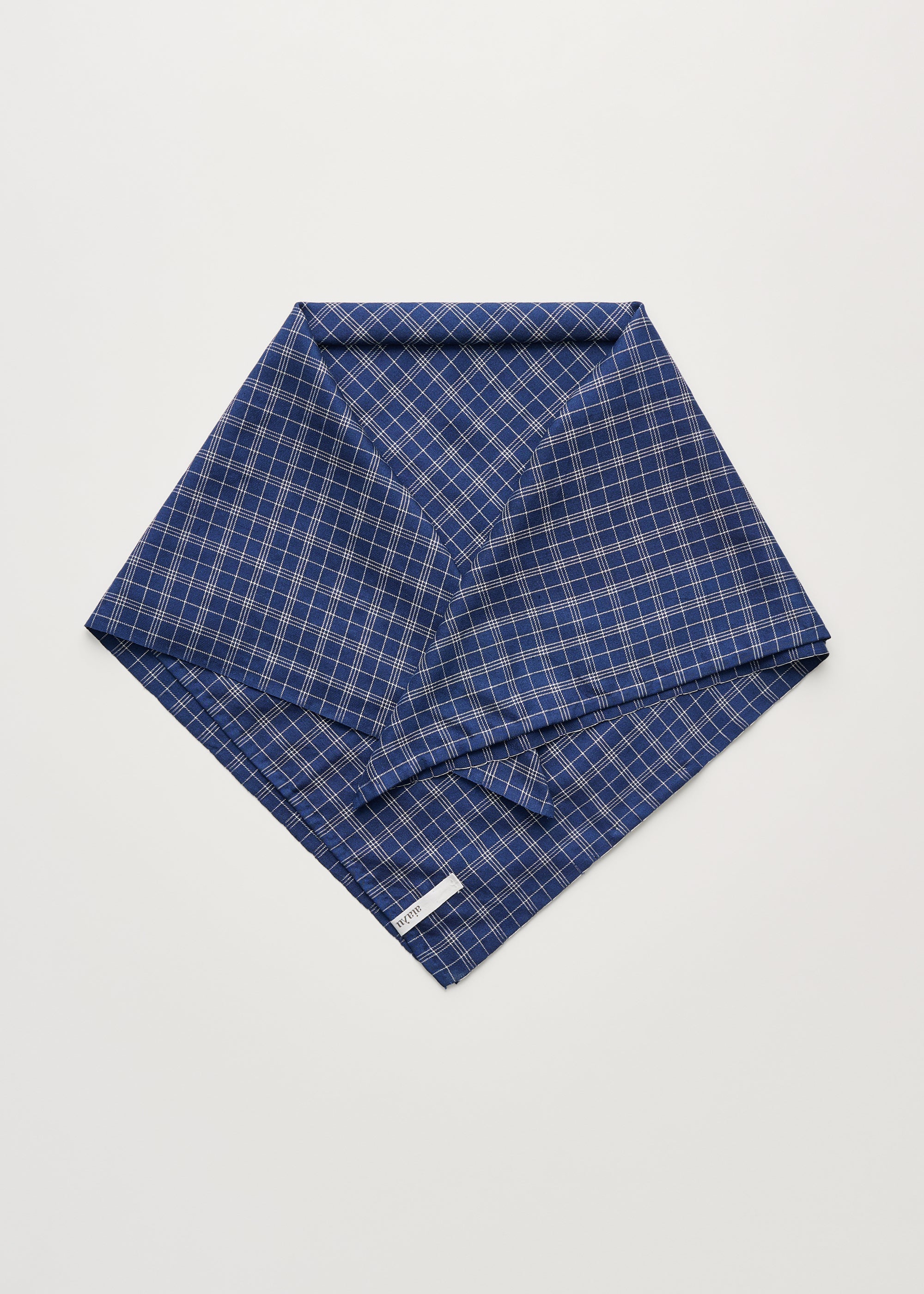 Colton scarf – silk | Mix Navy Scarf aiayu