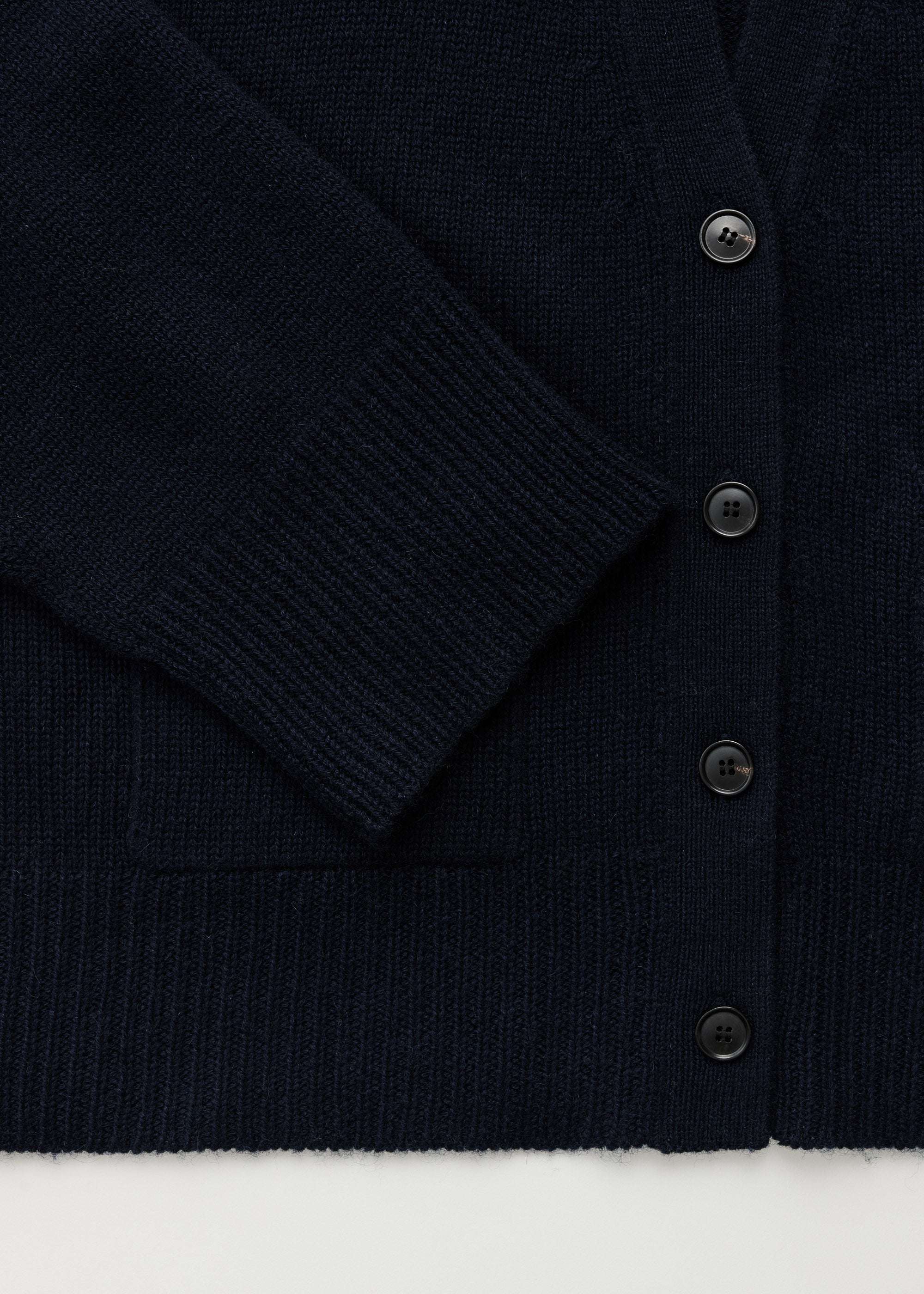 Cora cardigan - sartuul wool | Black Blue