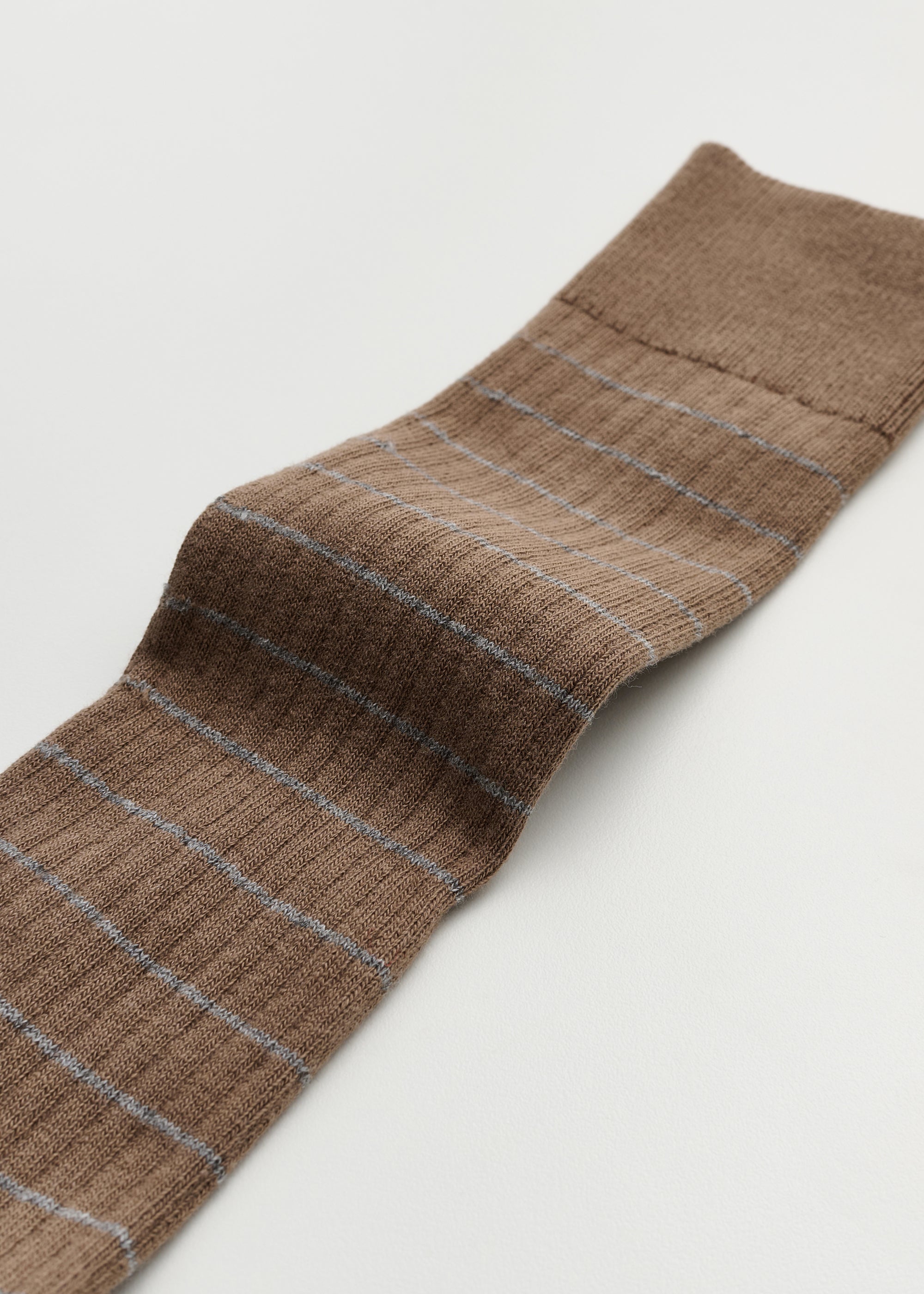 Cotton long socks | Mix Chestnut Socks aiayu