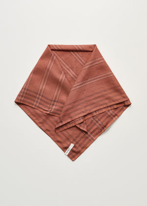 Dewdrop scarf – pure silk | Mix Rust Scarf aiayu