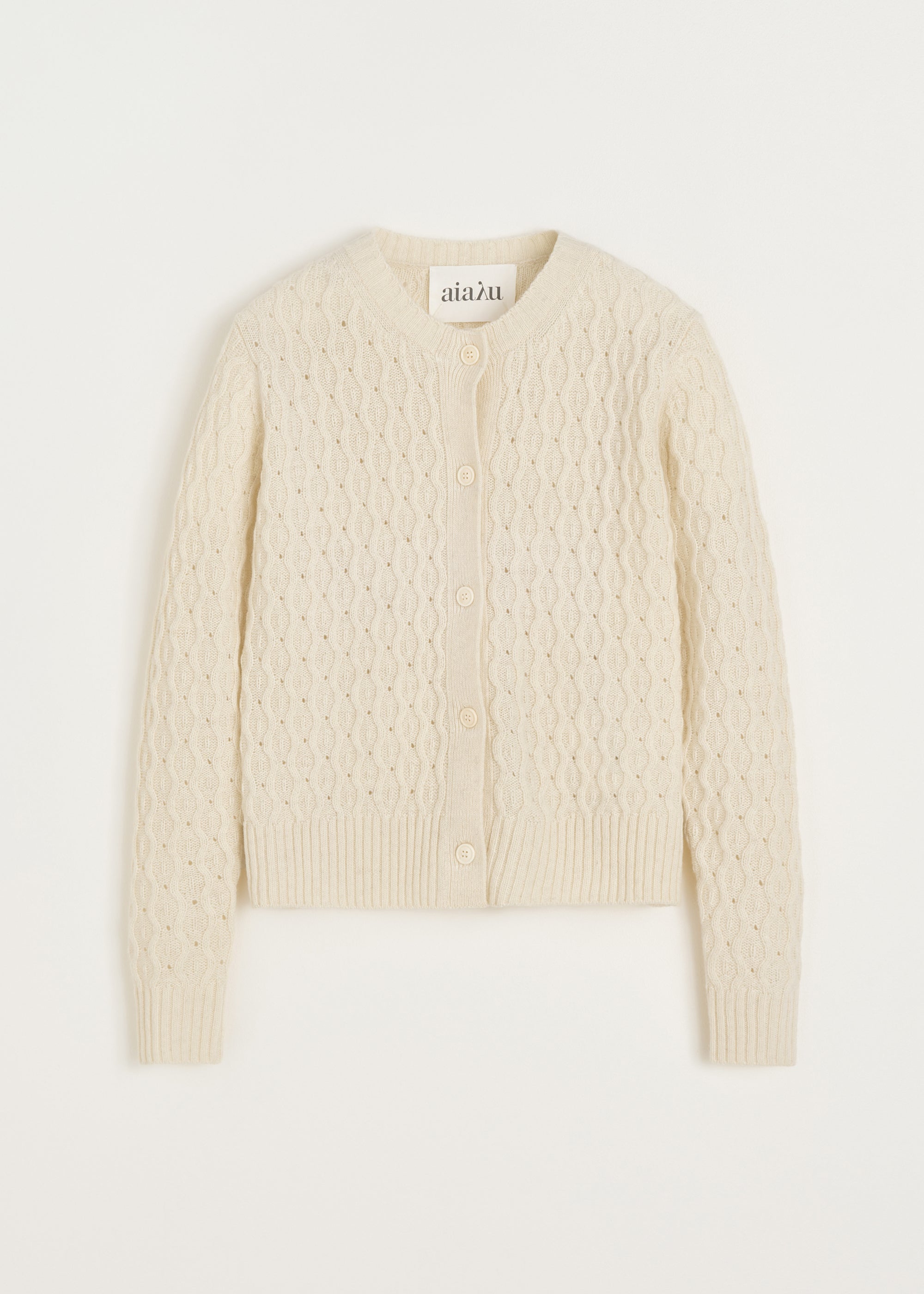 Dipti cardigan – pure sartuul | Pure Ecru Cardigan aiayu