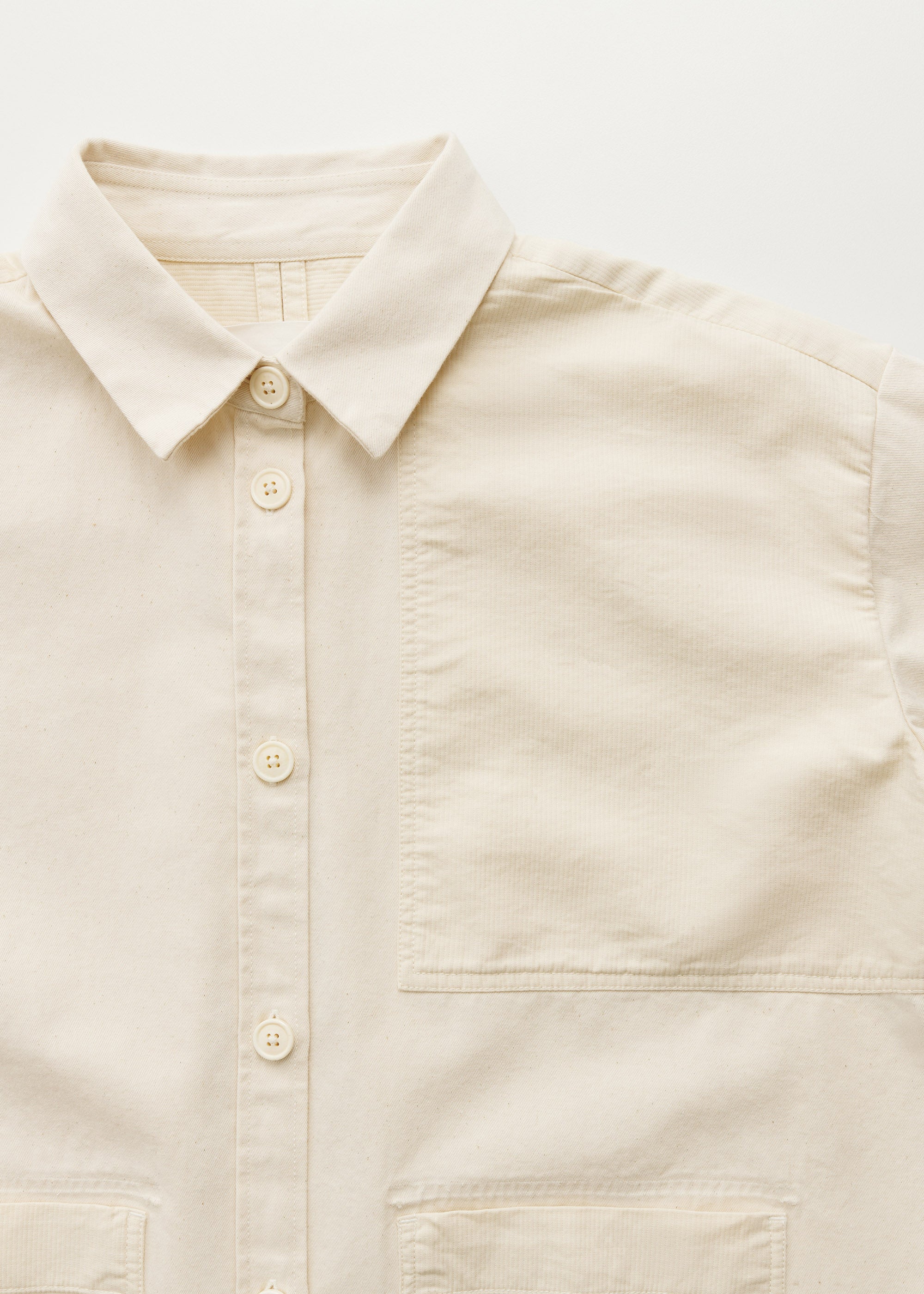 Dusty shirt | Pure Ecru