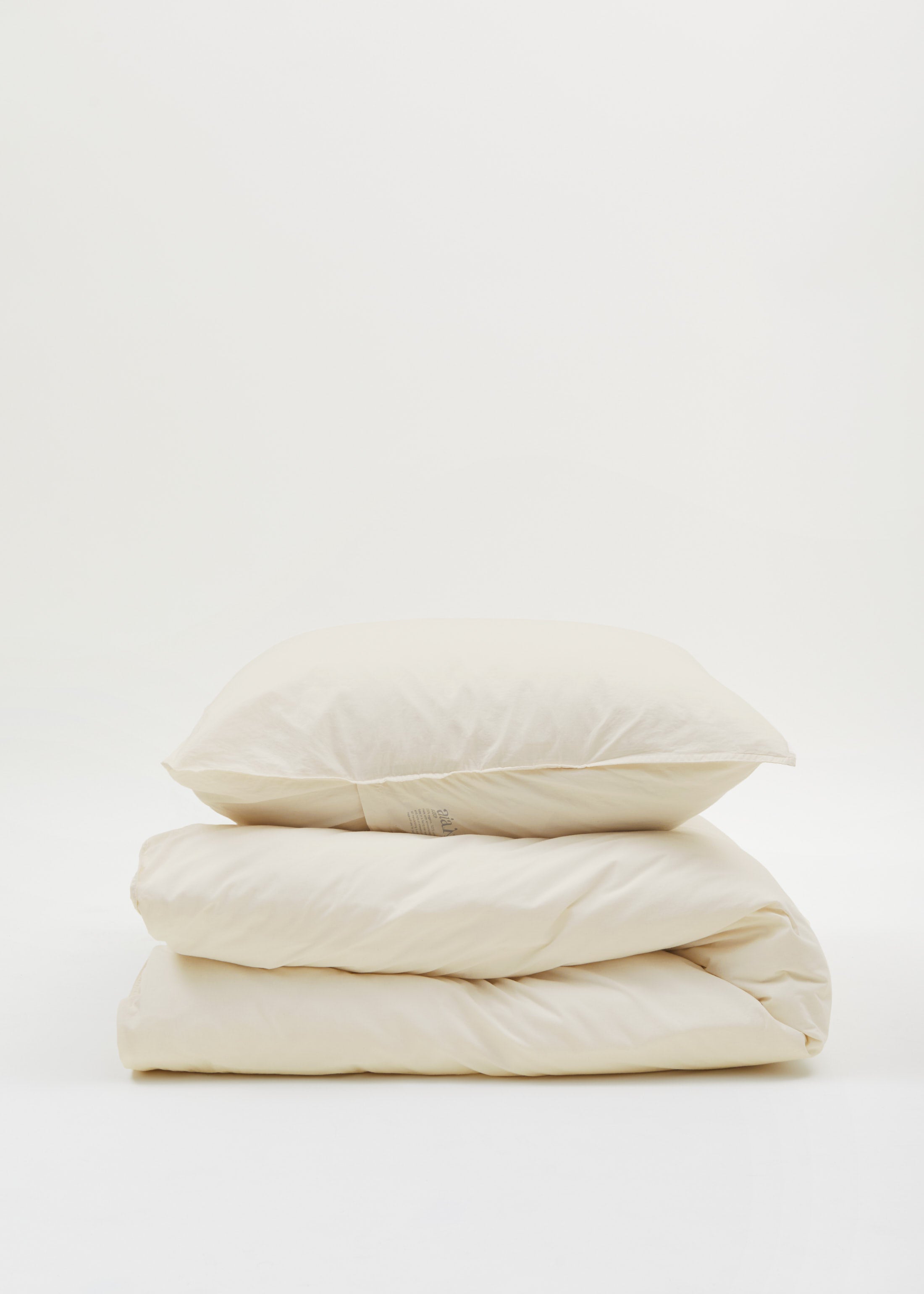 Duvet set & pillow case | Pure Ecru