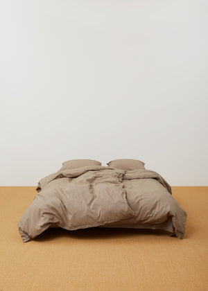 Duvet set 140x220 & pillow case - cocoa | Cocoa